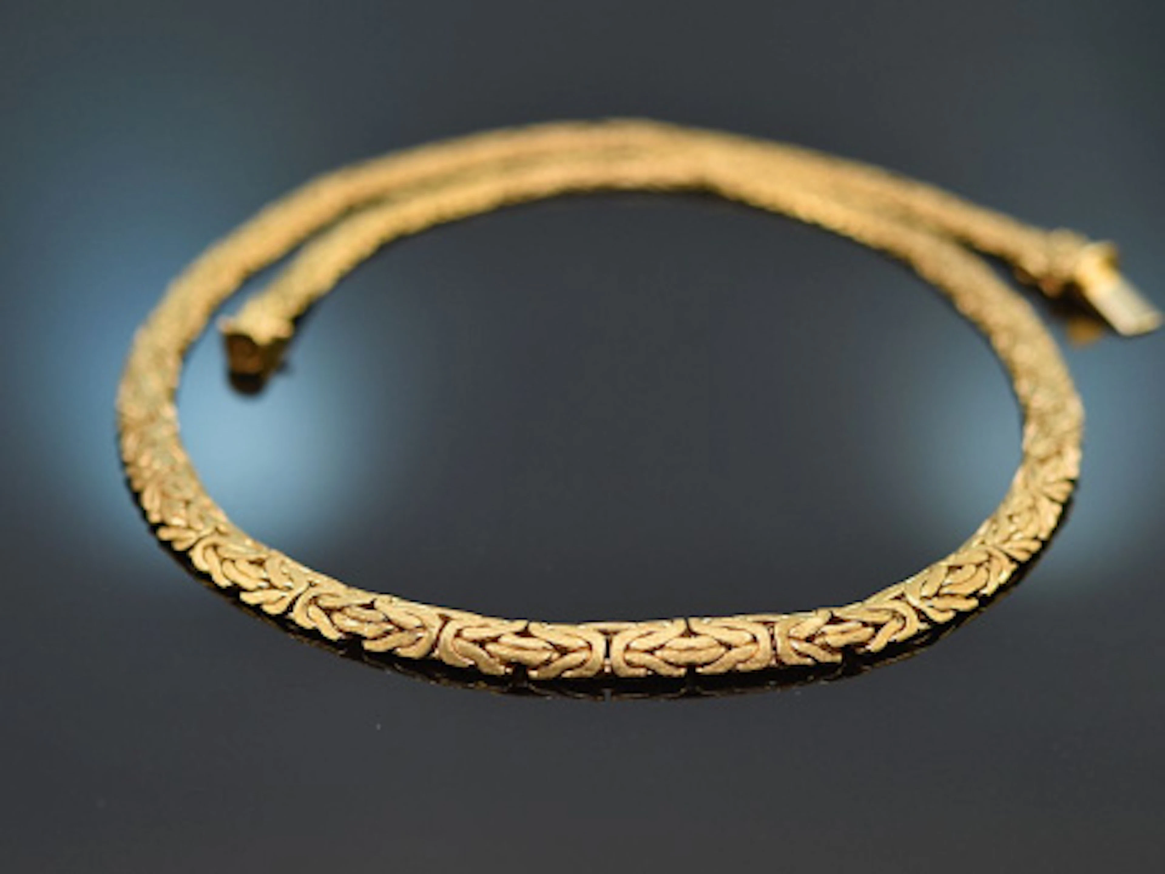 Um 1980! Klassische Königs Kette Gold 585