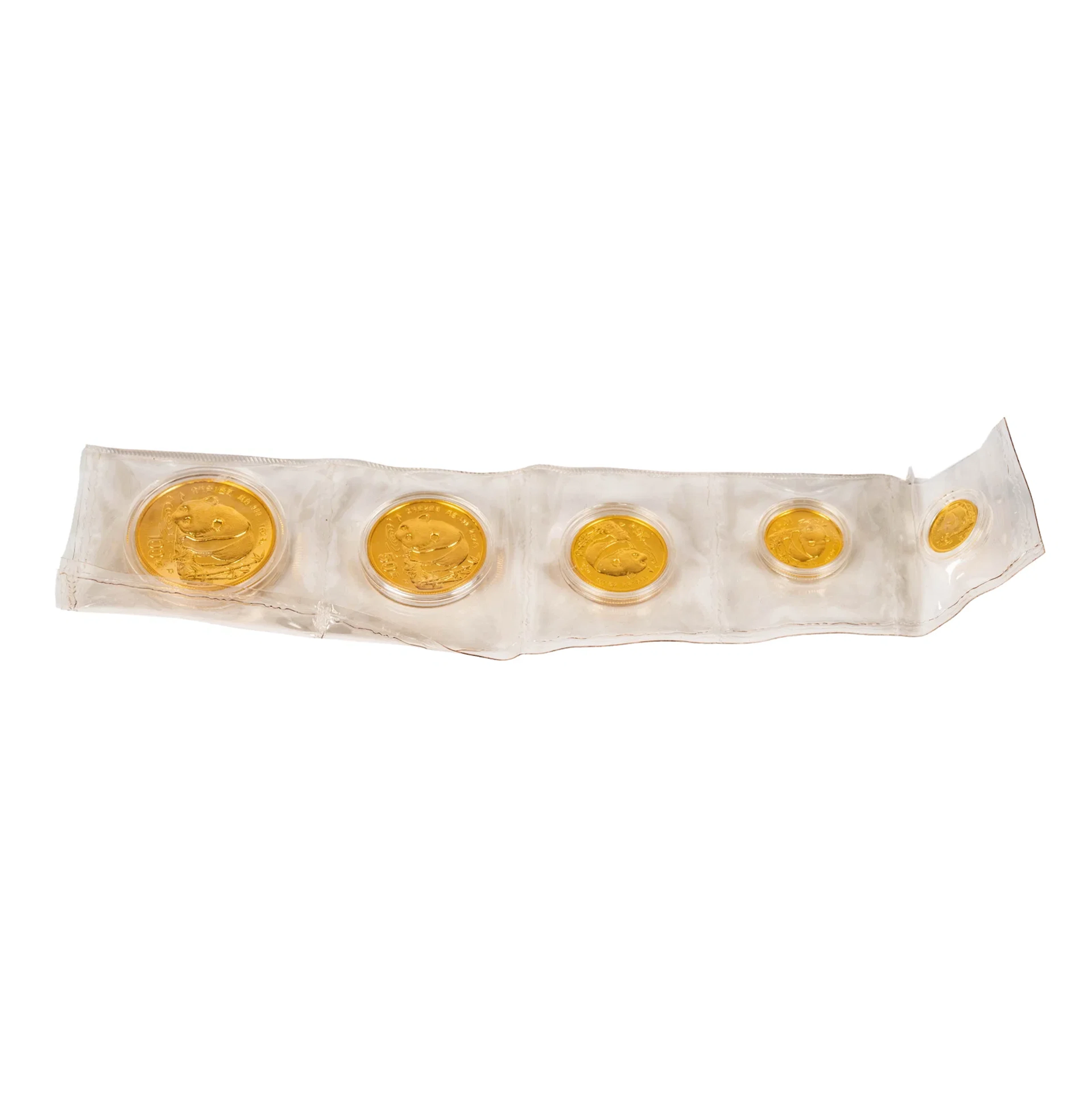 1987 Chinese Gold Panda Set
