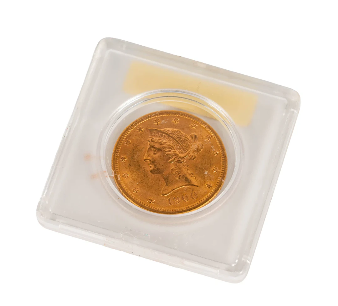 1900 US $10 Gold Eagle Coin