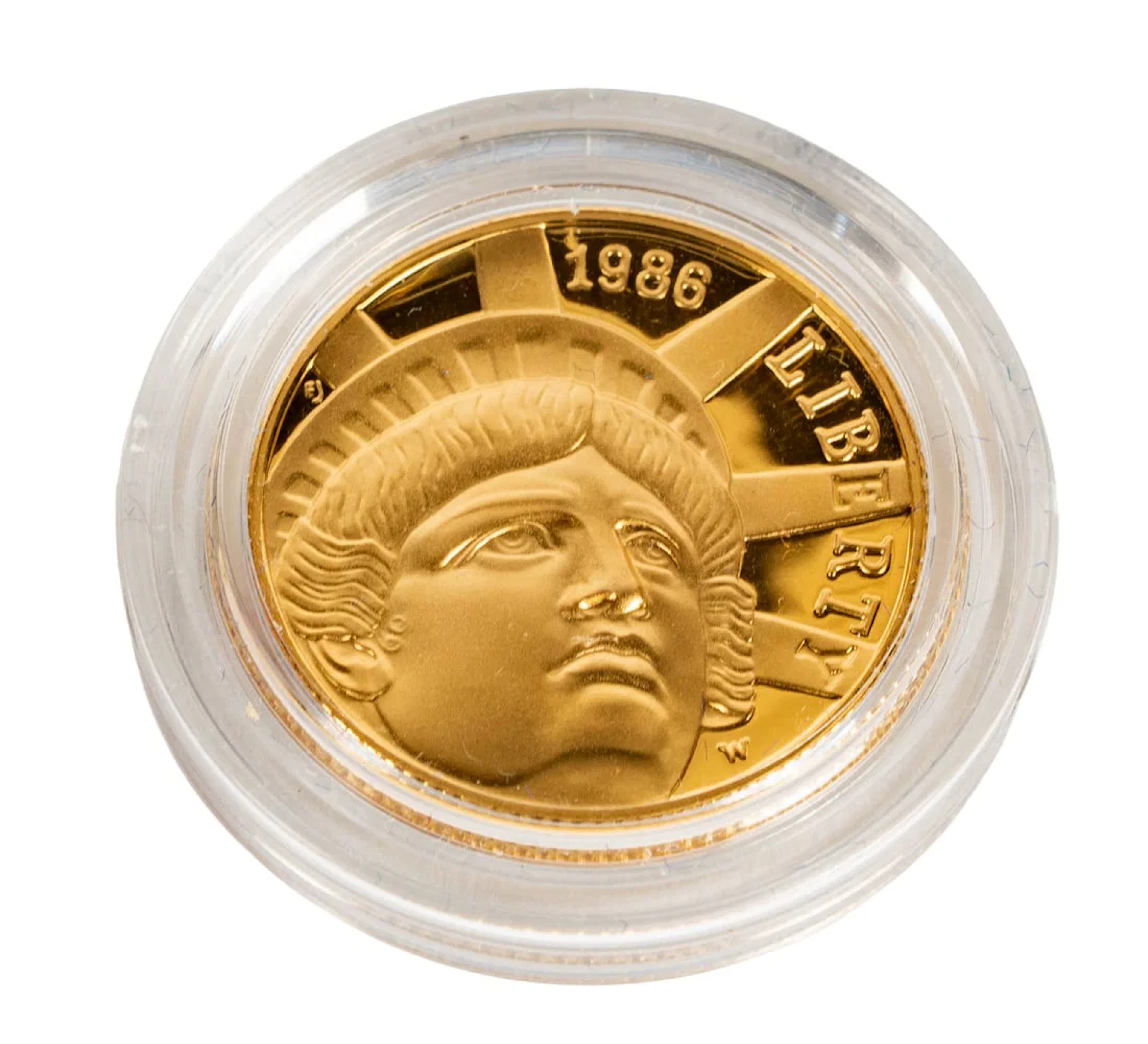 1986 Statue of Liberty $5 Gold Coin