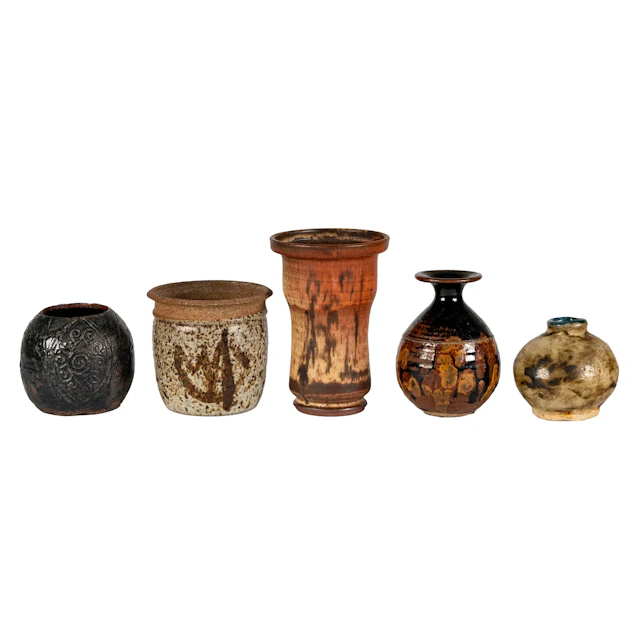 Group of Studio Pottery Table Articles