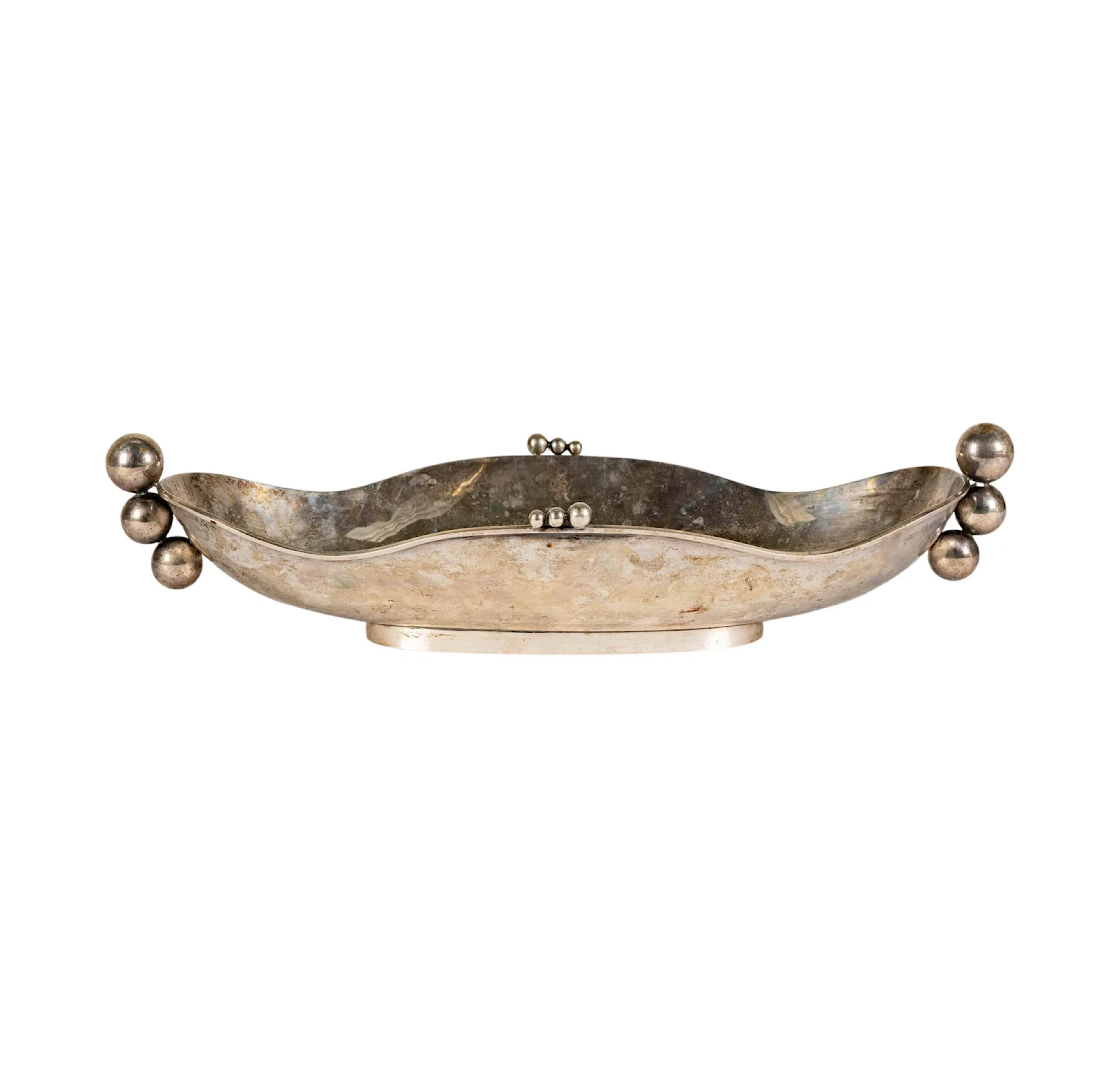 A Mexican Sterling Silver Center Bowl
