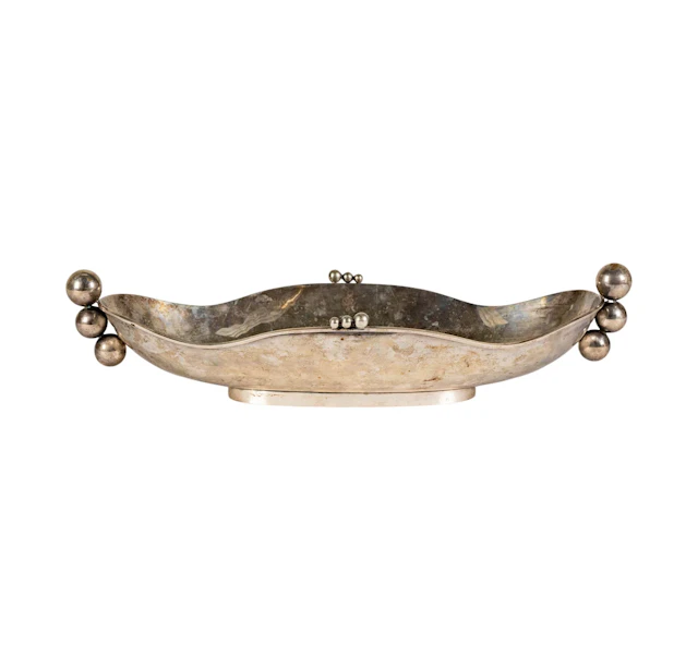 A Mexican Sterling Silver Center Bowl