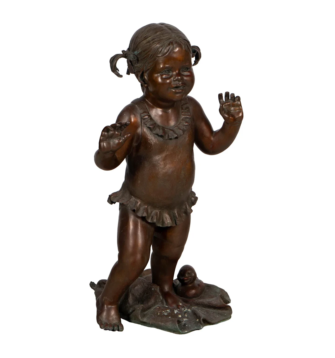 A Bronze of a Young Child