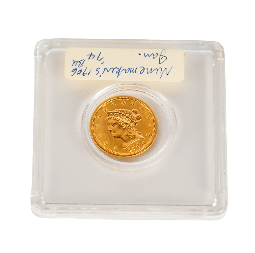 1906 Liberty Head Quarter Eagle Coin
