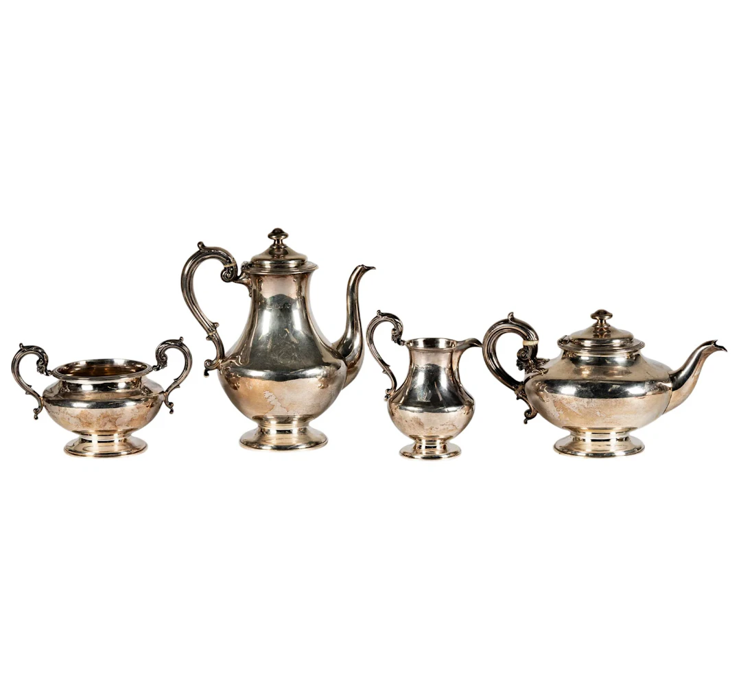 An English Sterling Silver Tea & Coffee Service