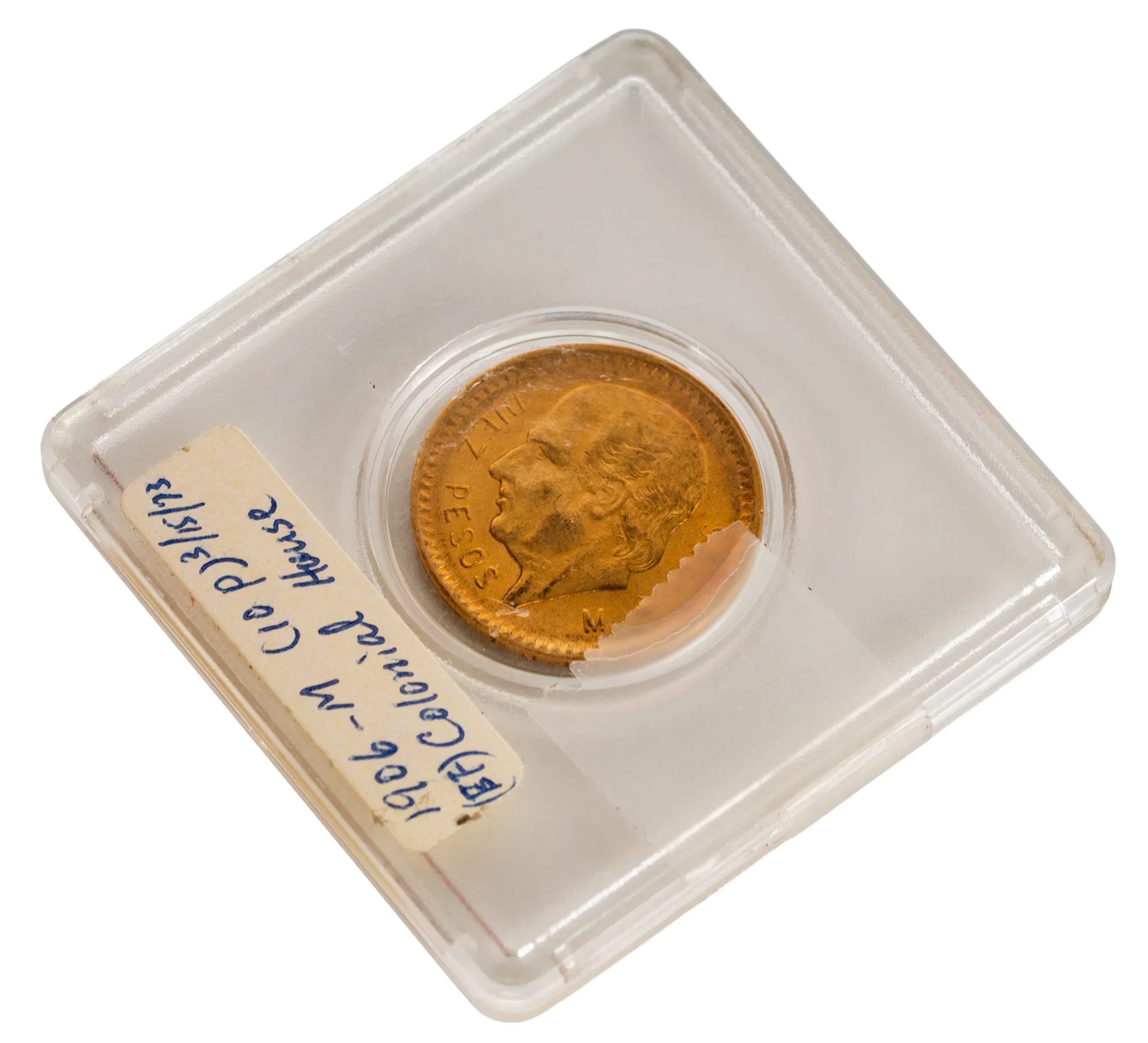 1906 Mexico 10 Peso Gold Coin