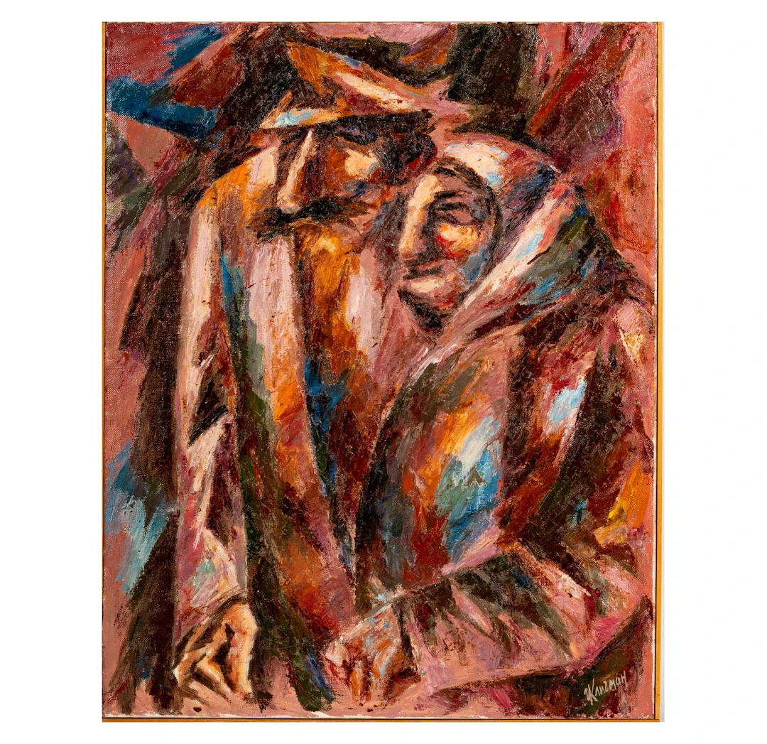 Russian School, Two Figures