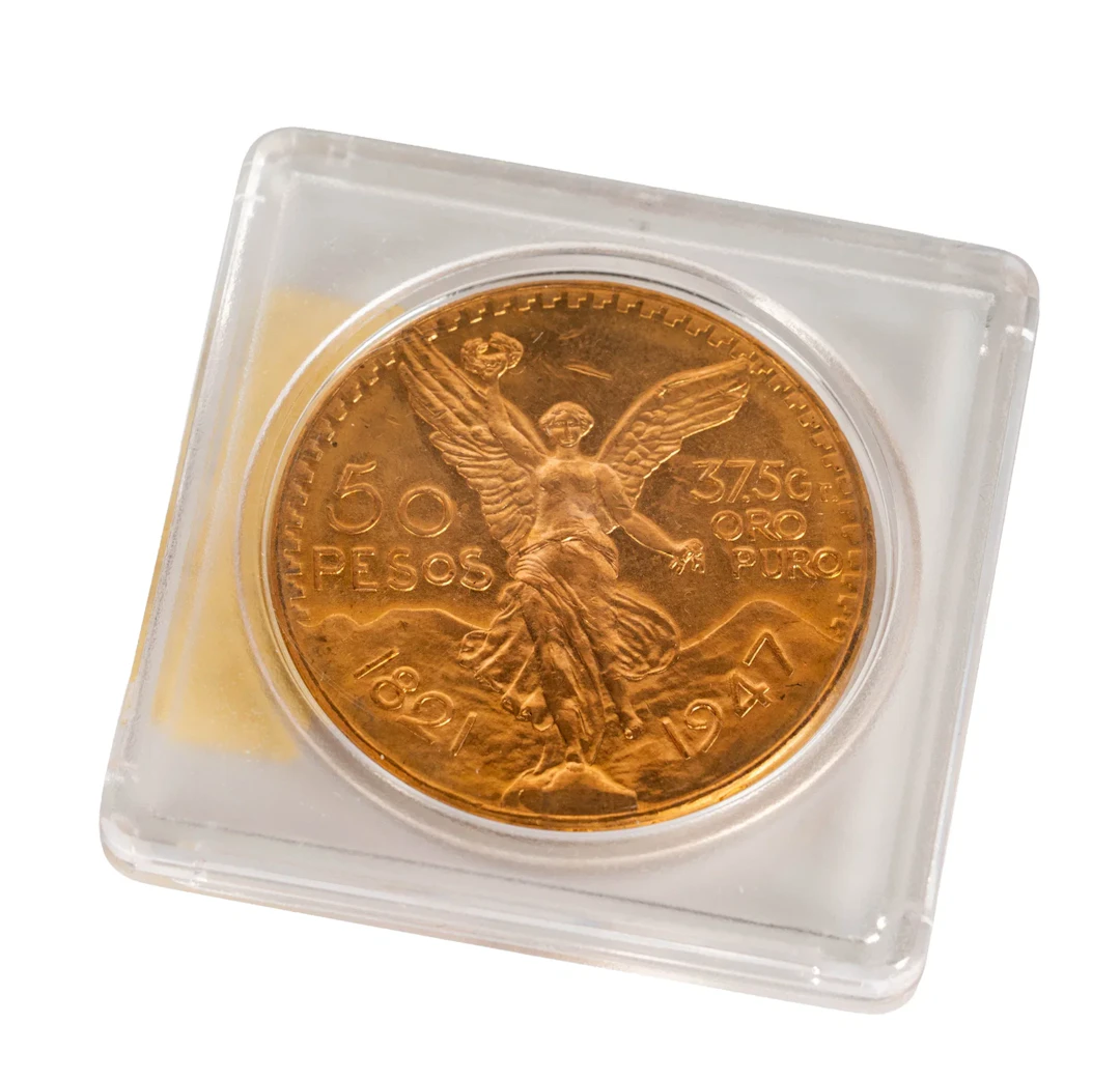 1947 Mexico 50 Pesos Gold Coin