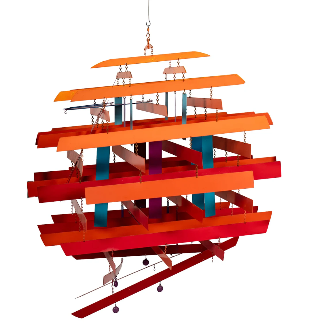 John Edwards: Mobile in Orange, Blue, Purple and Red