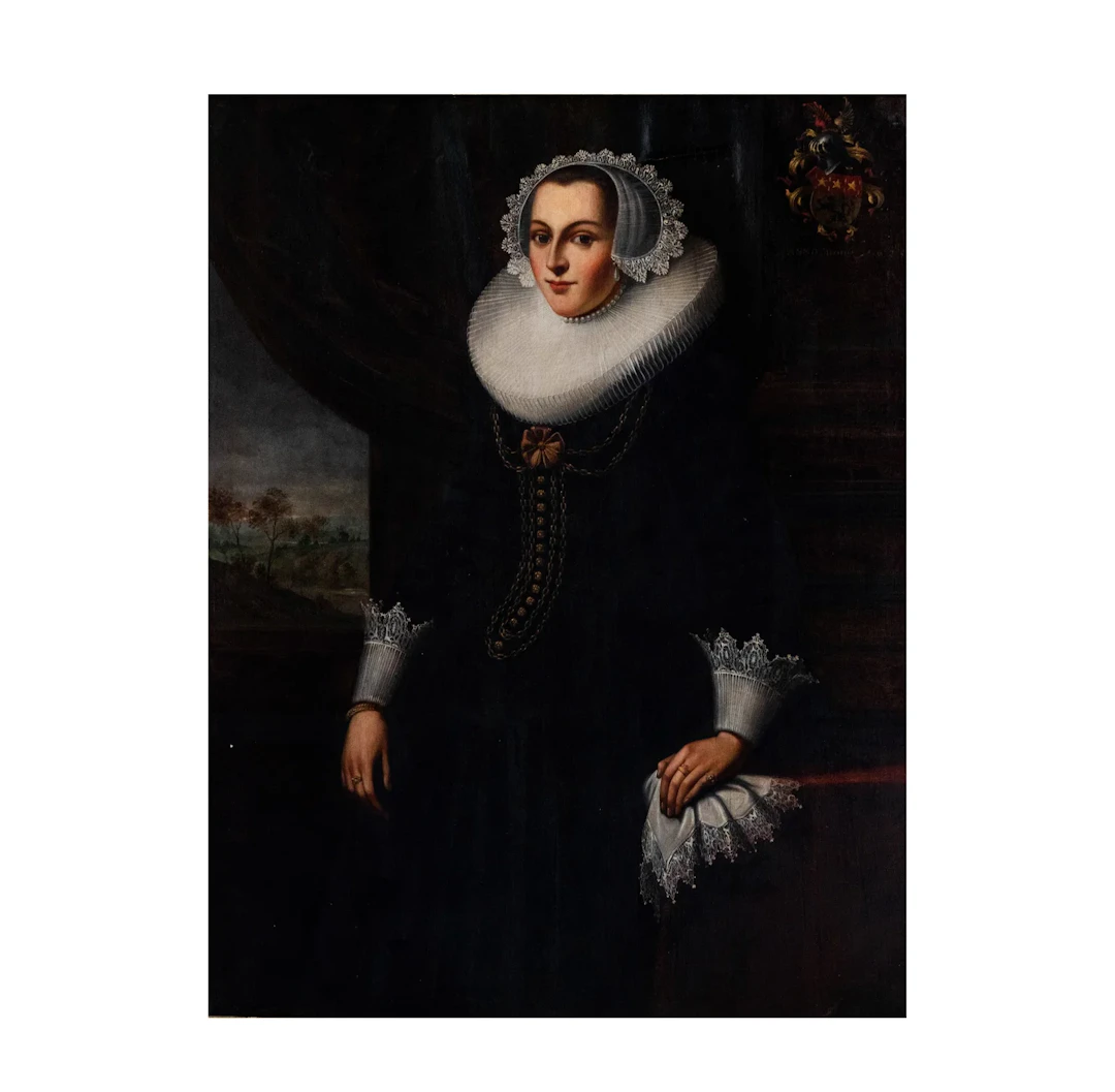Jan Anthonisz Van Ravesteijn, Netherlands 1572 - 1657, Portrait of a Woman