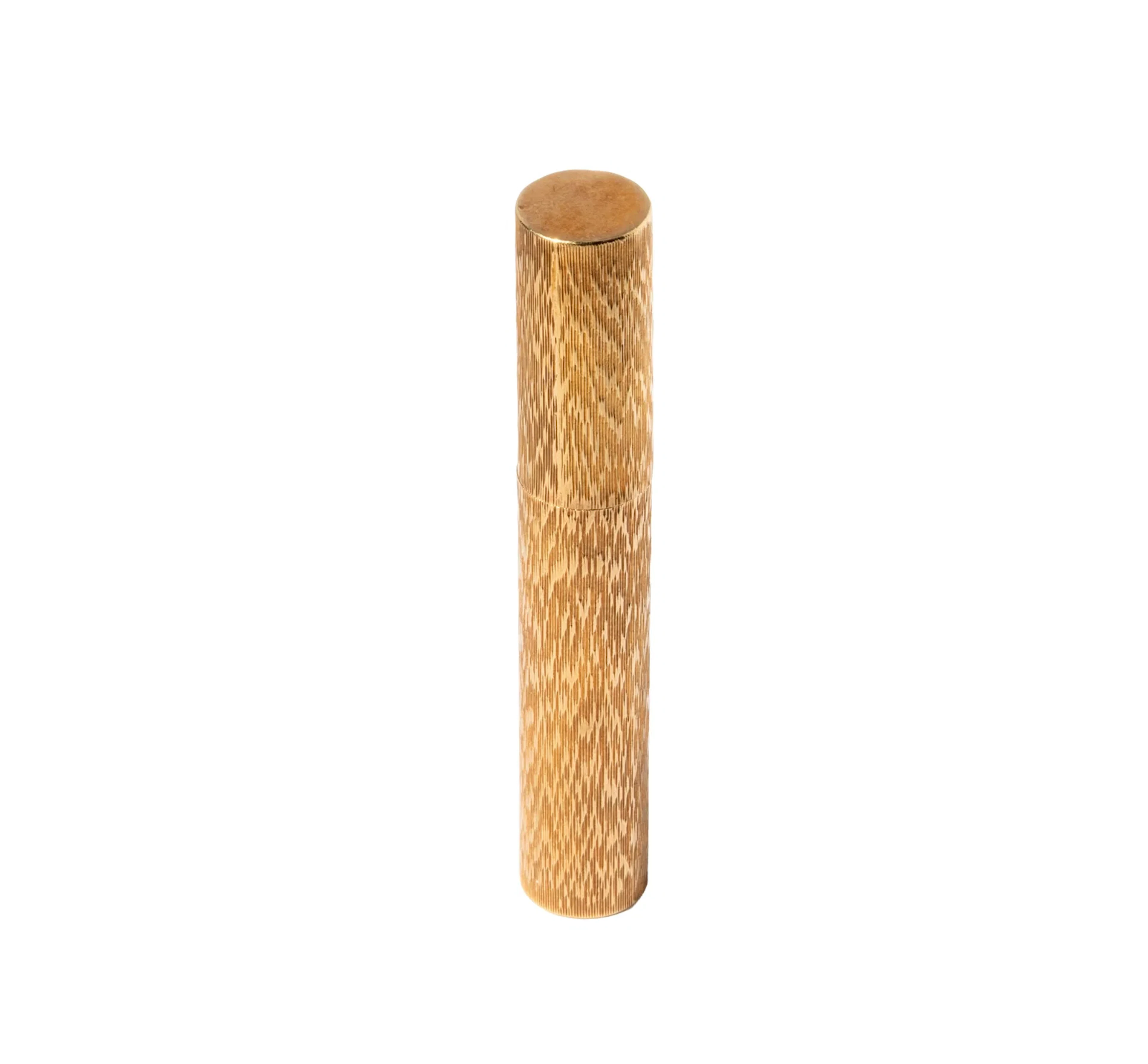 Van Cleef & Arpels 14 Karat Yellow Gold Perfume Case