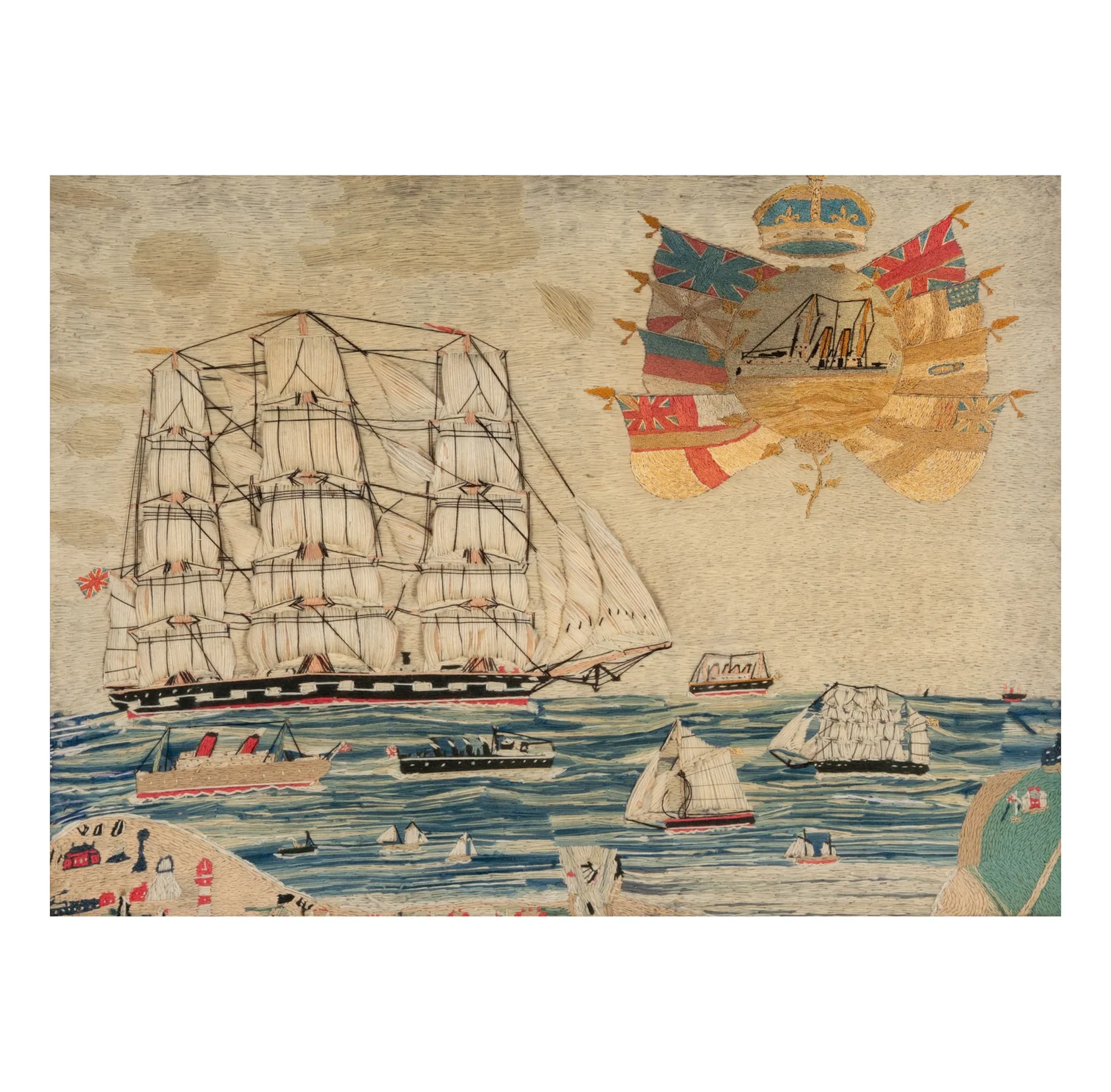19th Century: Sailor Wool Work