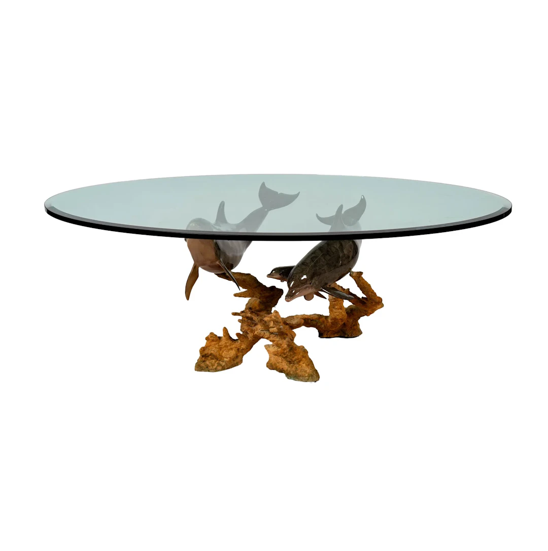 A Robert Wyland Meeting of the Minds Coffee Table