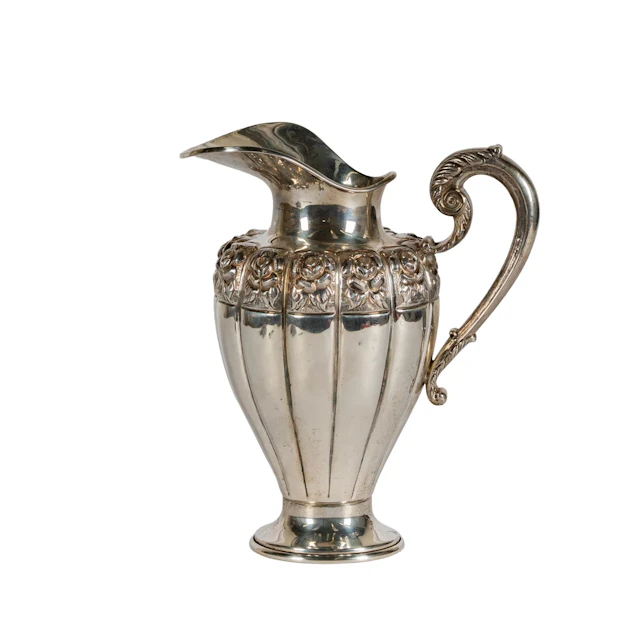 A Mexican Sterling Silver Water Pitcher