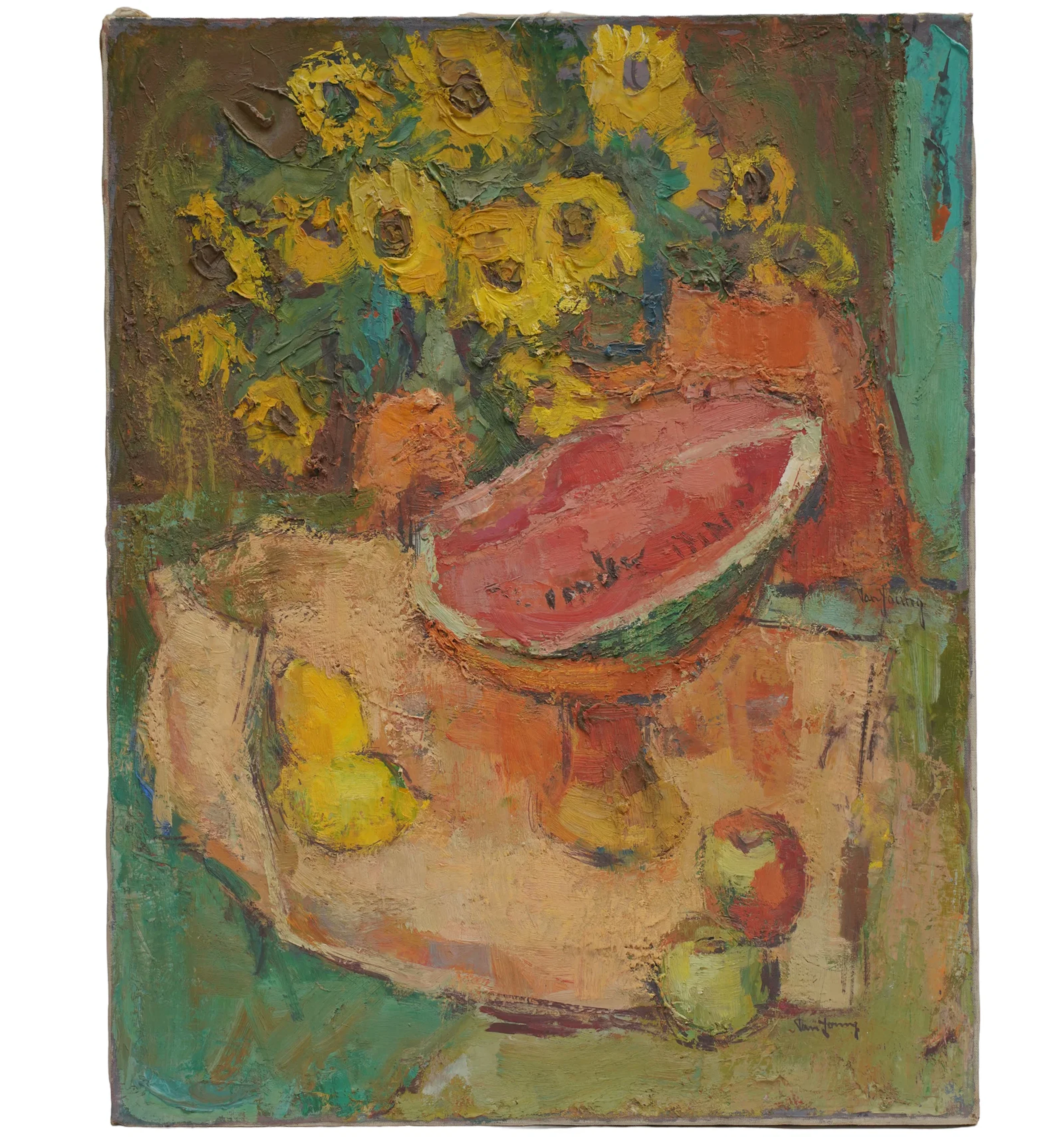 Sunflowers and Watermelon