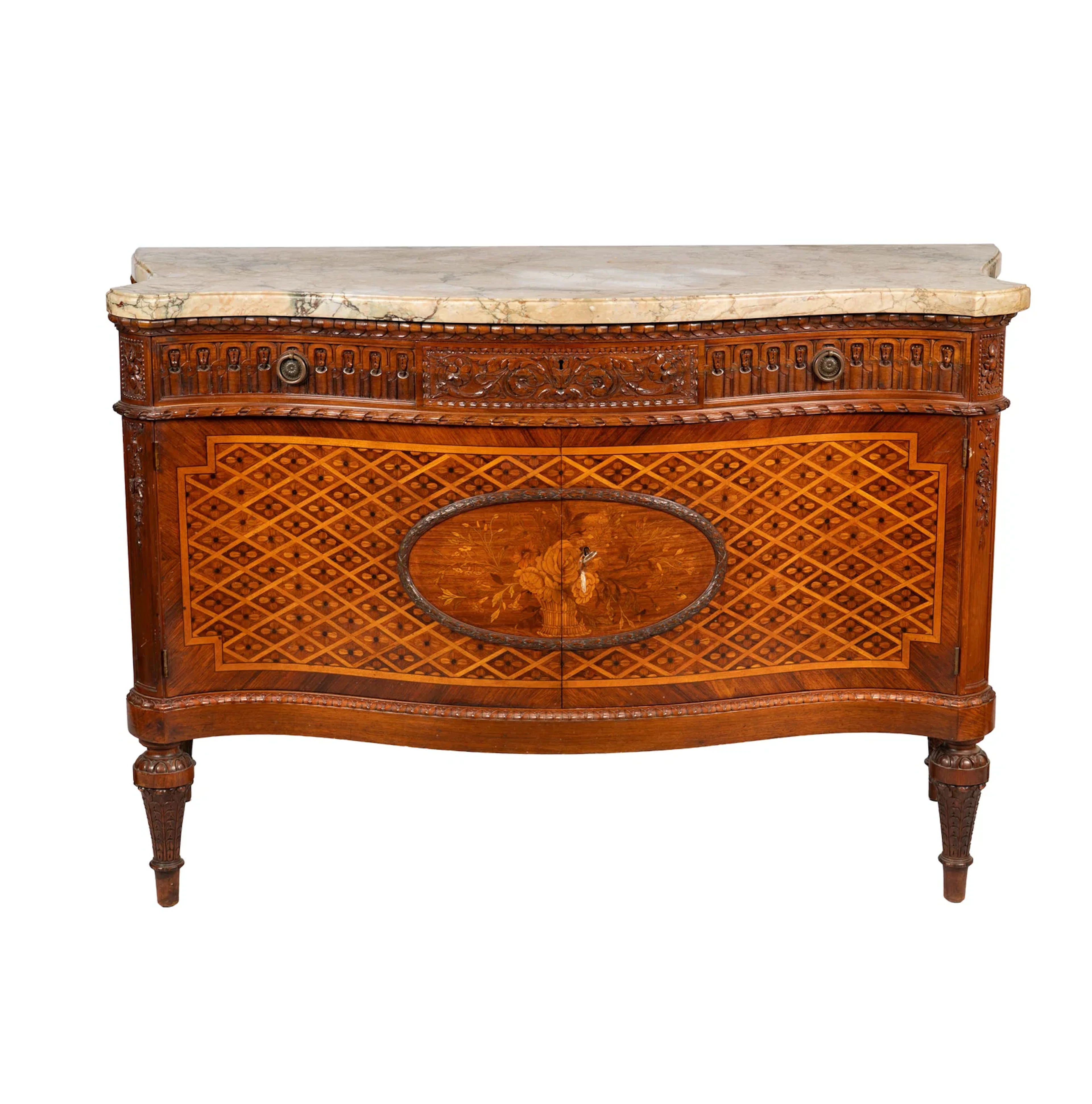 Marble Top Commode