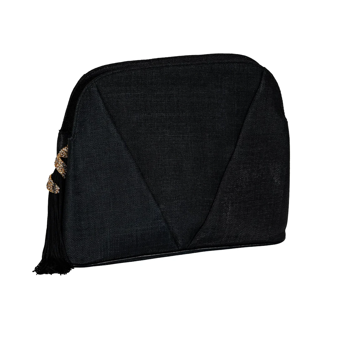Valentino Black Canvas Bag