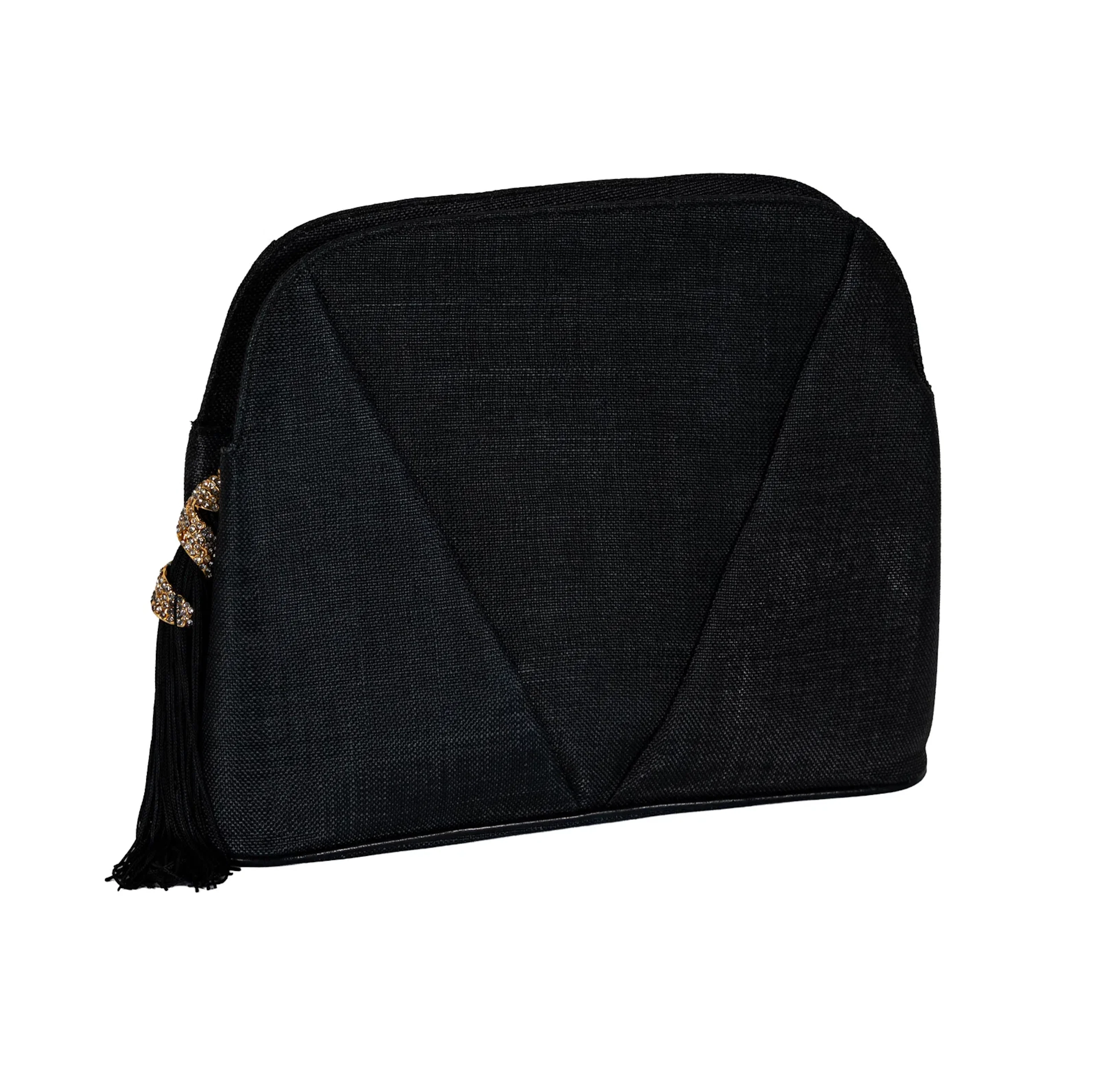 Valentino Black Canvas Bag