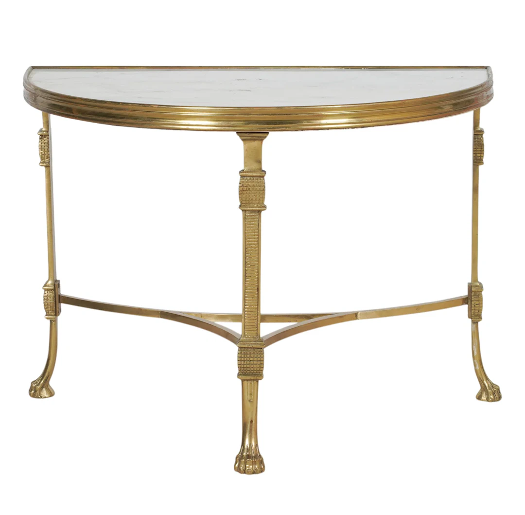 A French Louis XV-Style Gilt Bronze Coffee Table