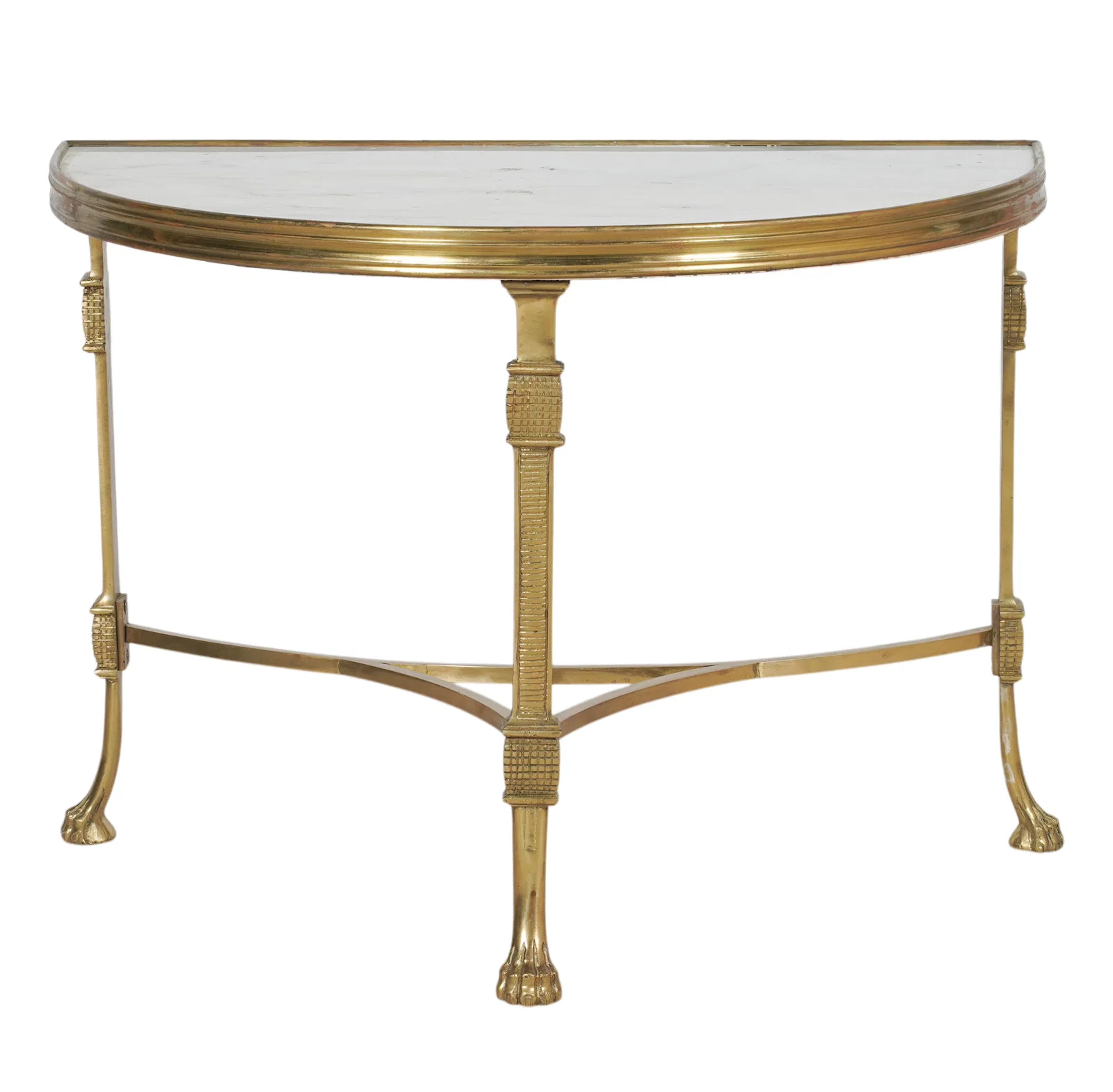 A French Louis XV-Style Gilt Bronze Coffee Table