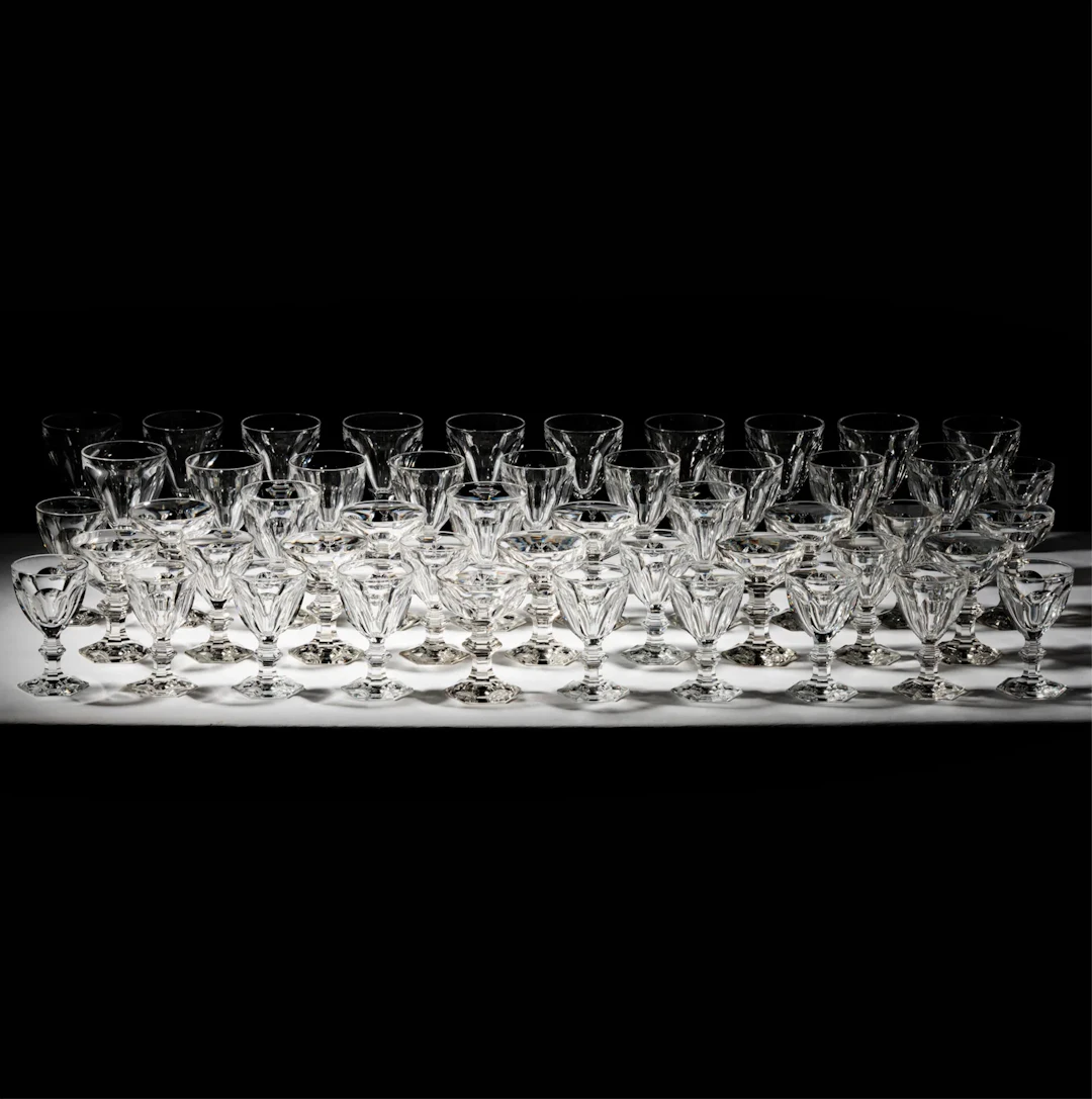 Baccarat Harcourt Crystal Stemware Service