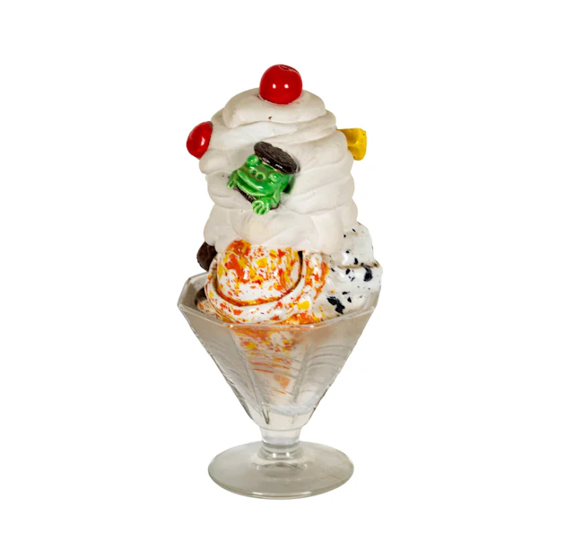 David James III Gilhooly, American 1943-2013, Ice Cream Sundae