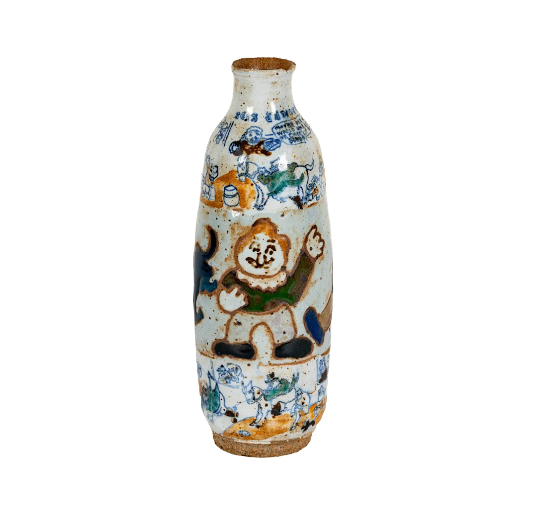Magdalena Suarez and Michael Frimkess: Katzenjammer Kids Series Bud Vase