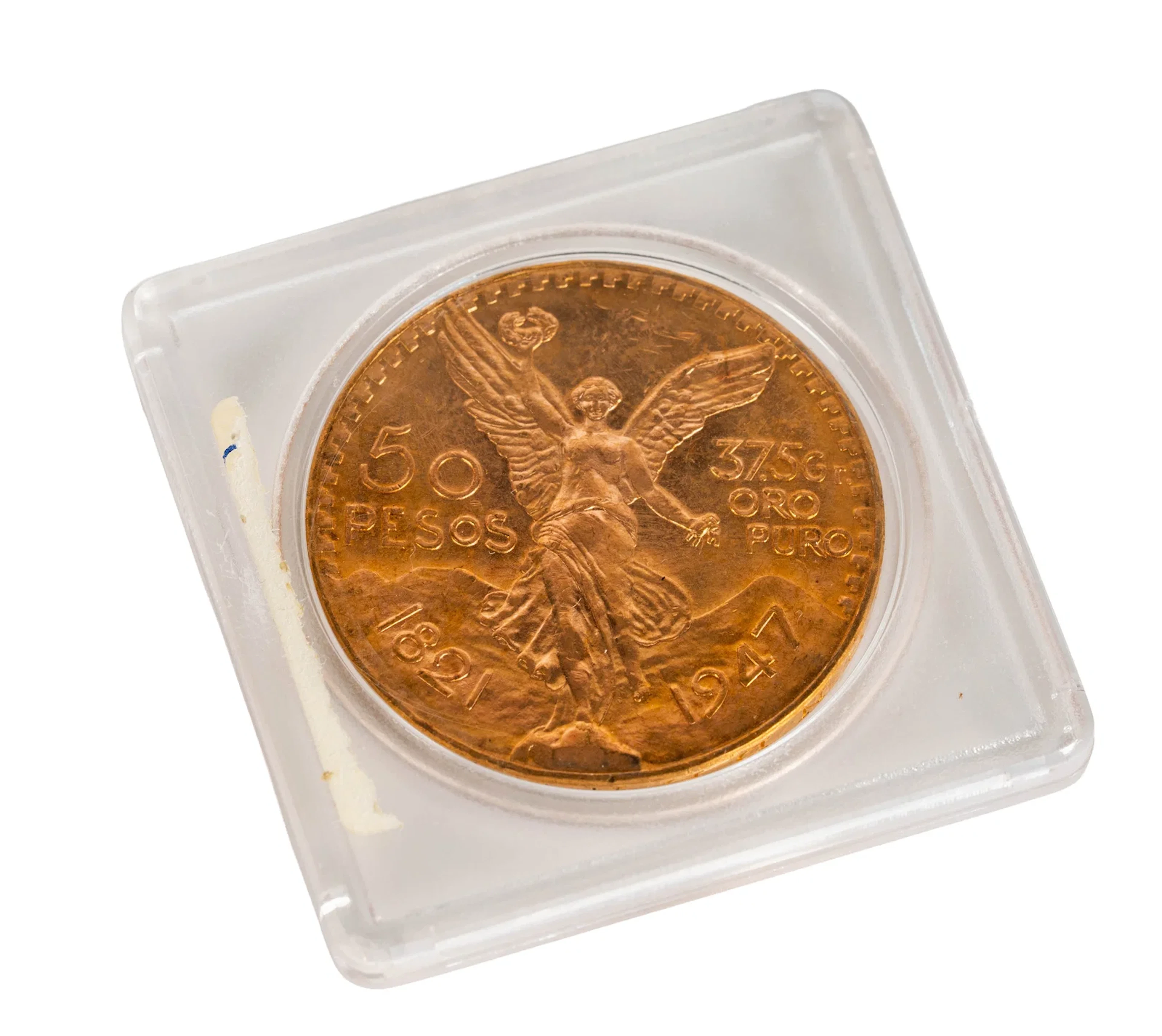1947 Mexico 50 Pesos Gold Coin