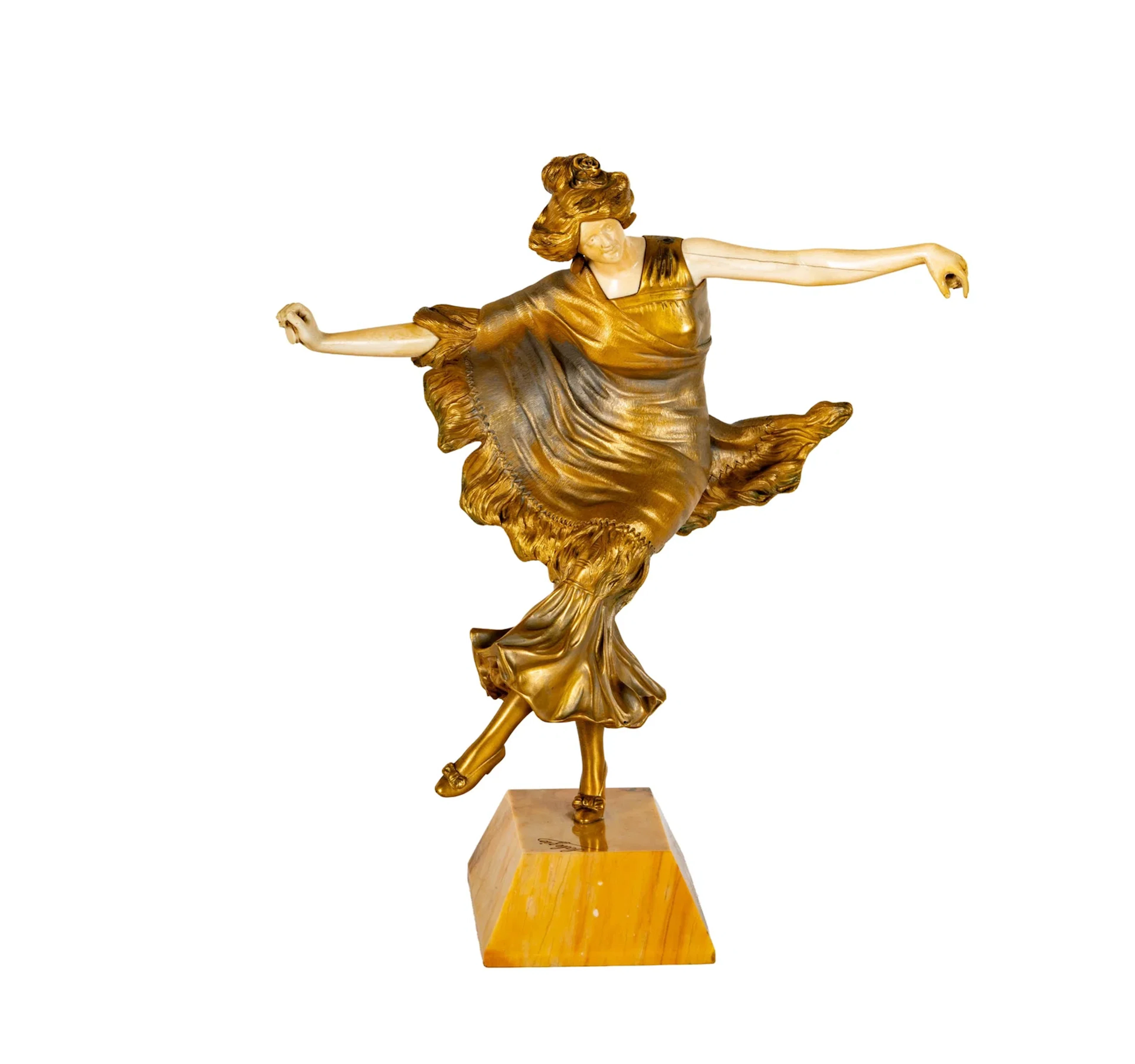 Marcel Guillemard, French 1887-1966, Figure of a Dancer