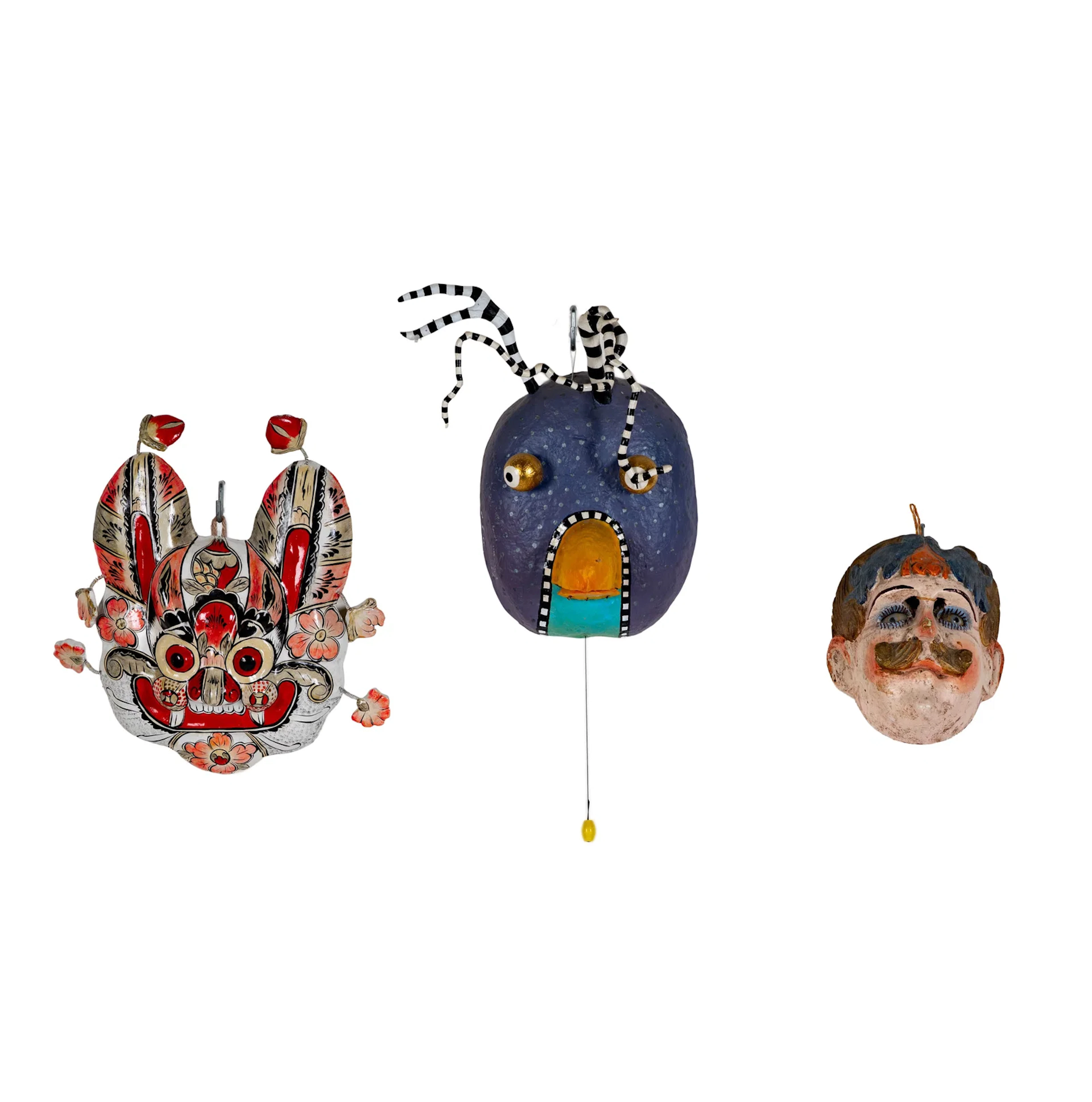 Three Decorated Masks