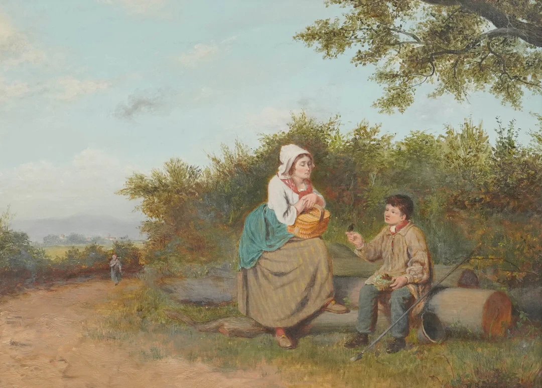 Peasants in Landscape