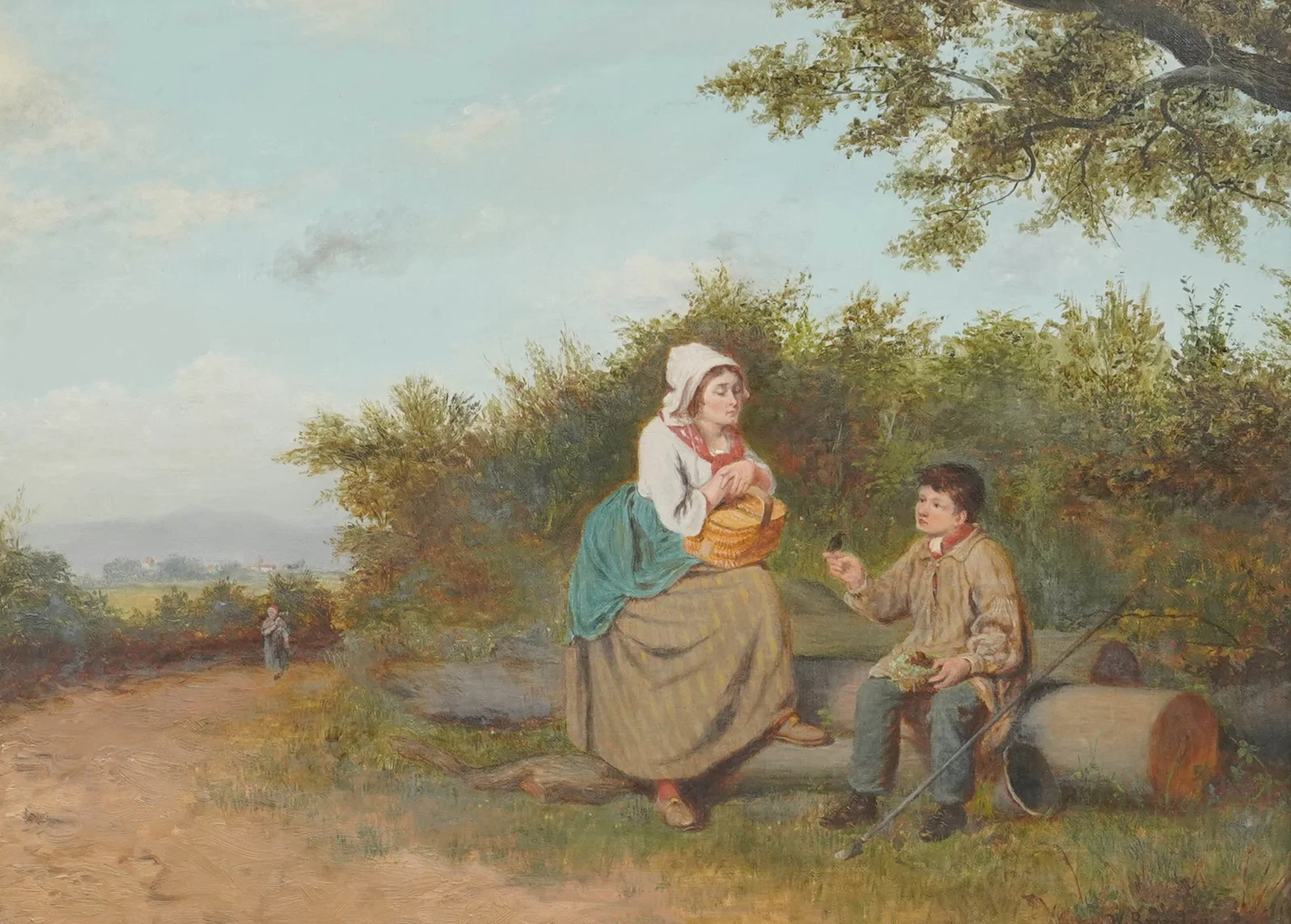 Peasants in Landscape