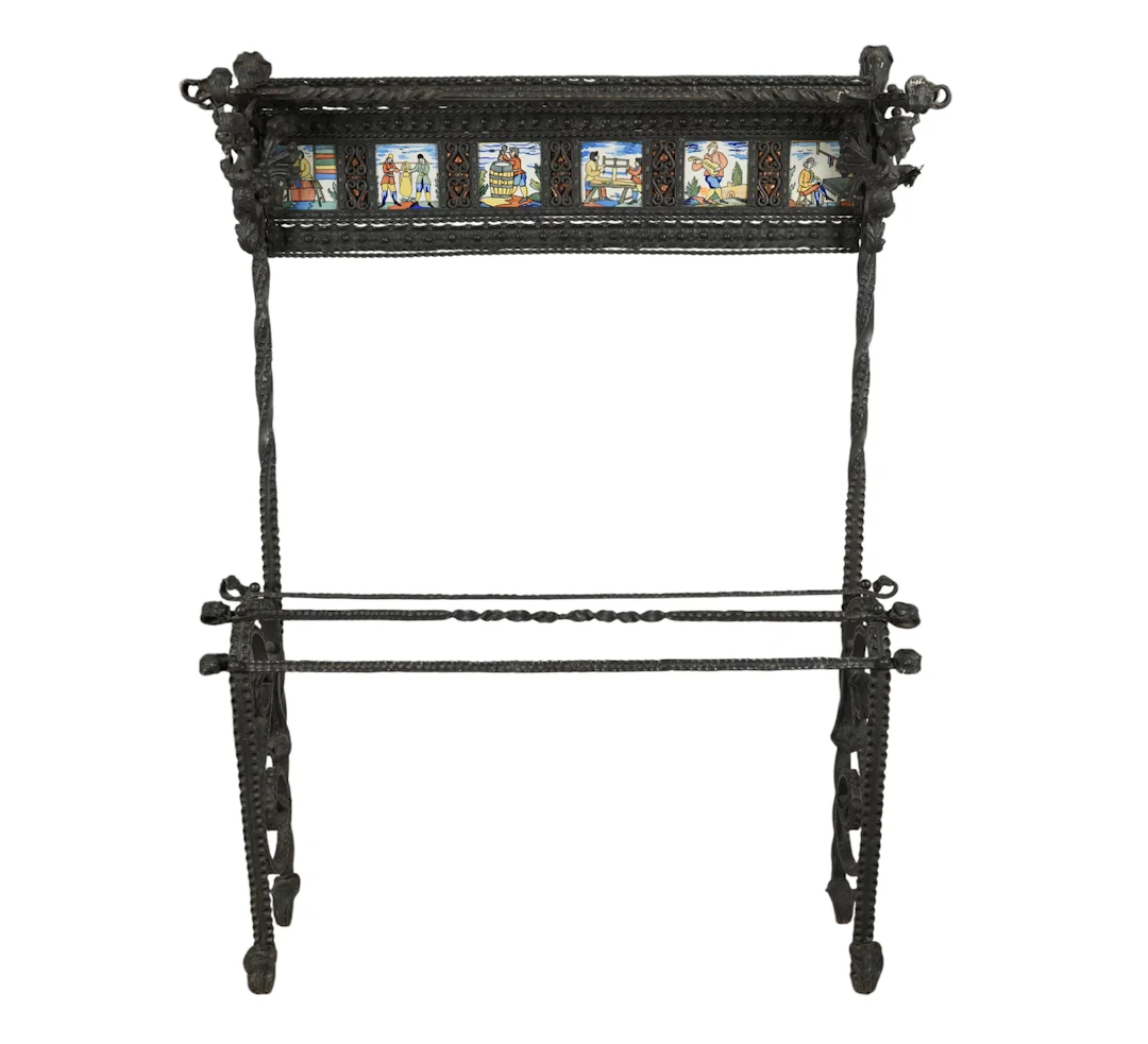 A Spanish Iron Coat Hanger