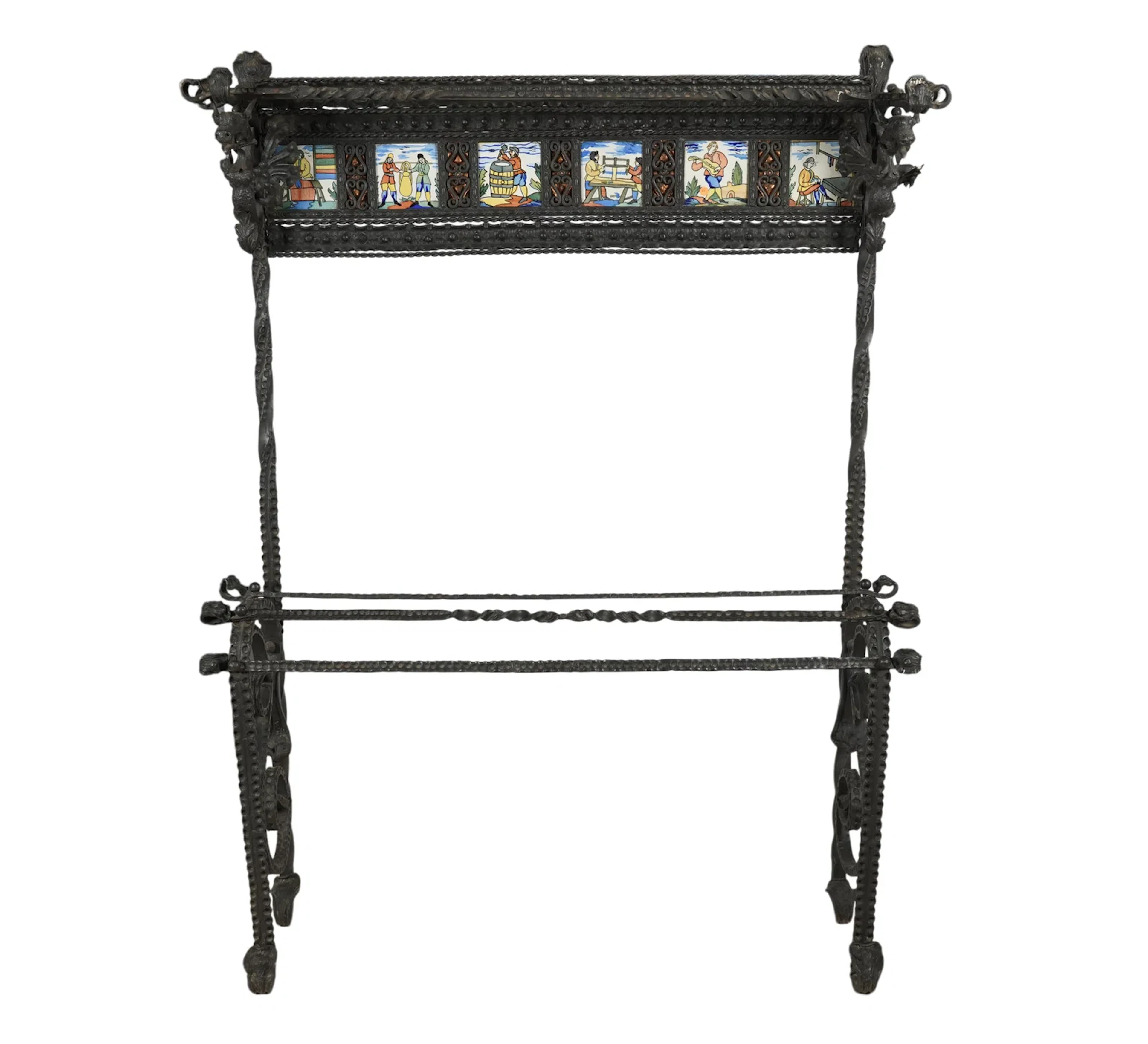 A Spanish Iron Coat Hanger