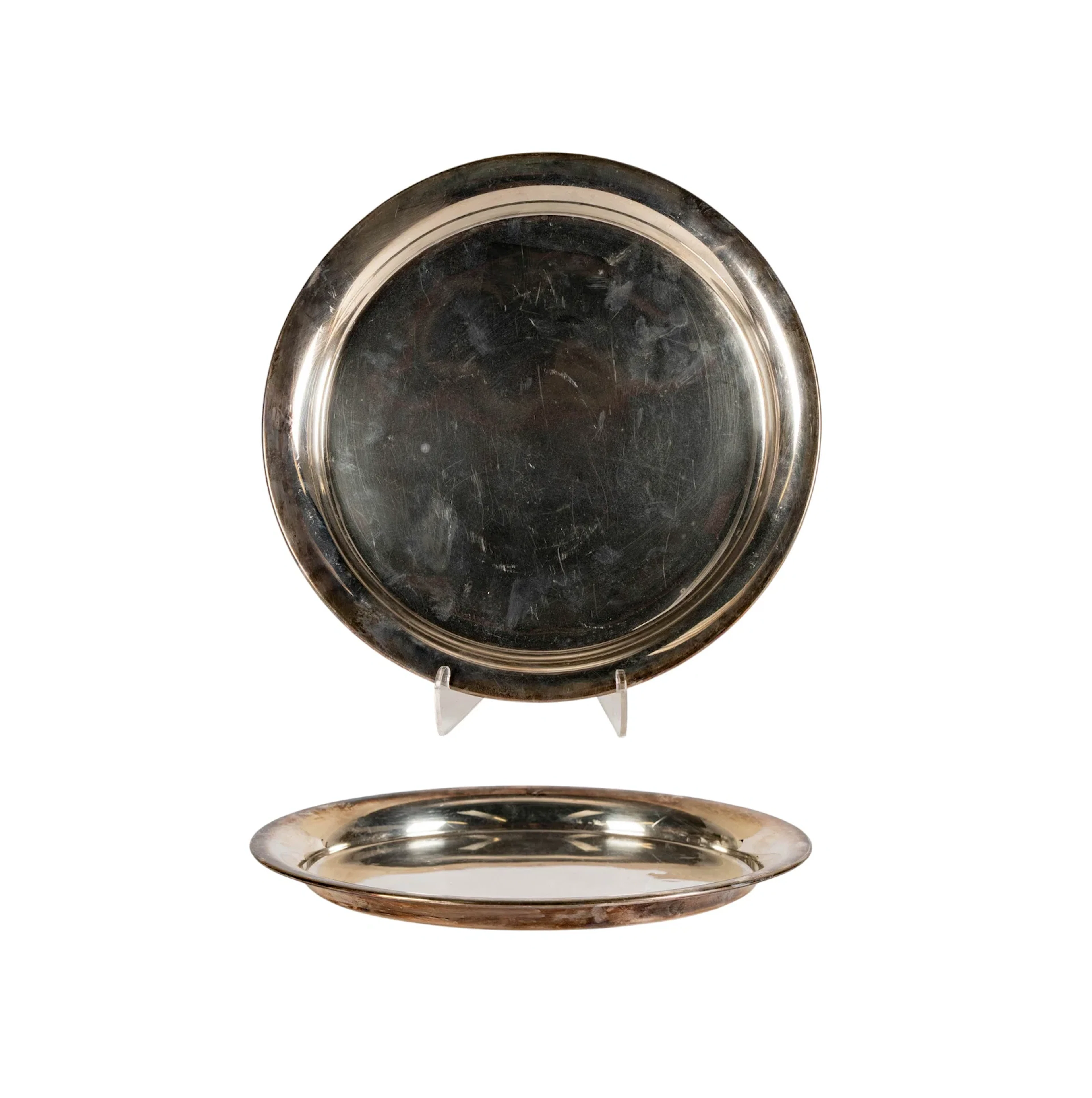 A Sterling Silver Serving Tray