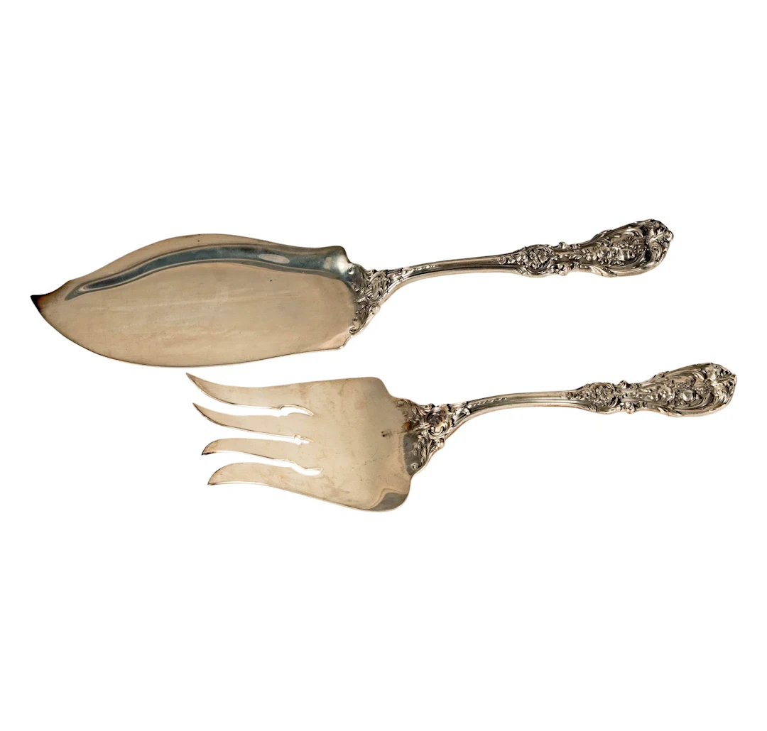 A Reed & Barton Francis I Sterling Silver Fish Set