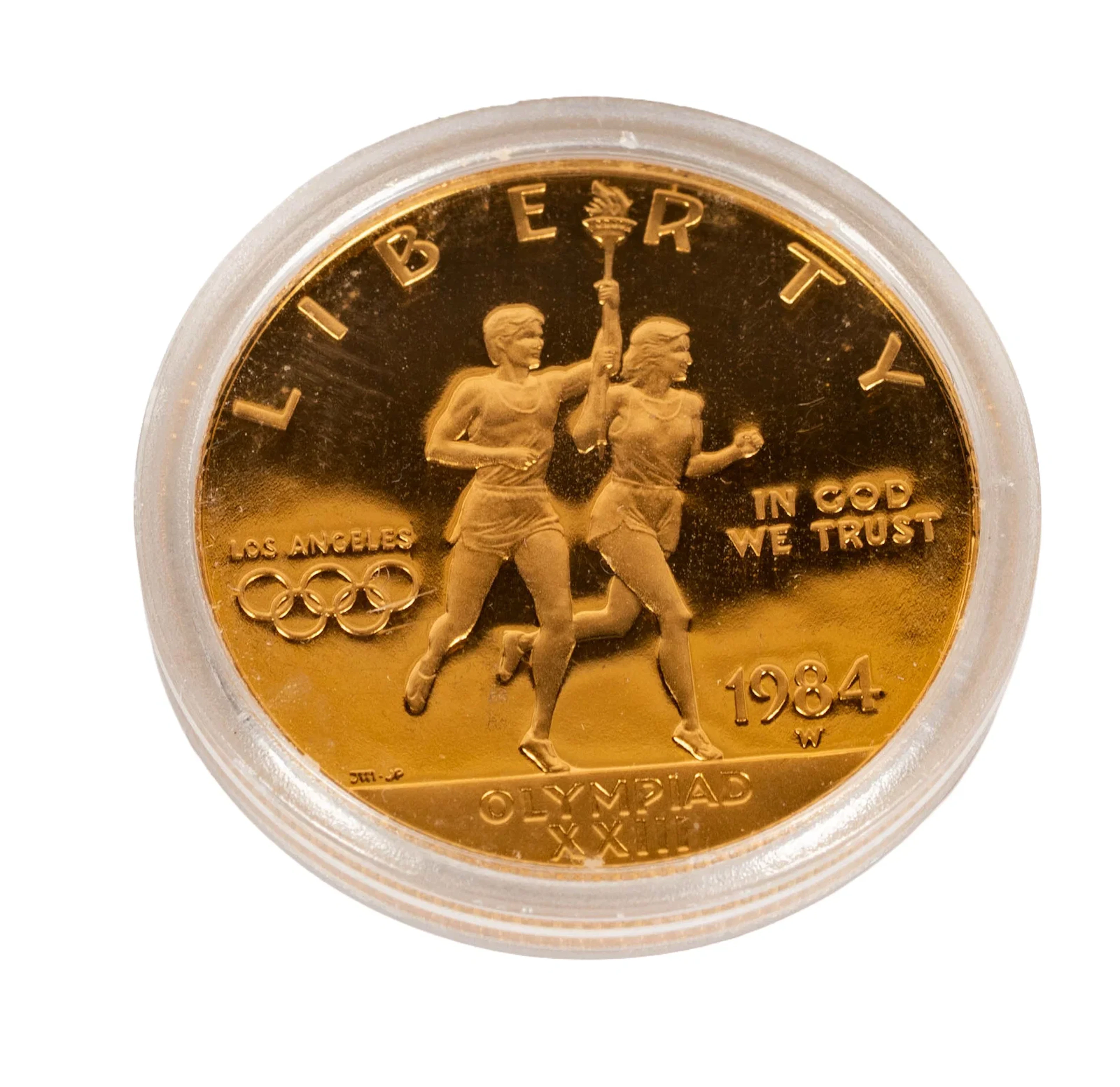 1984 W Los Angeles $10 Gold Coin