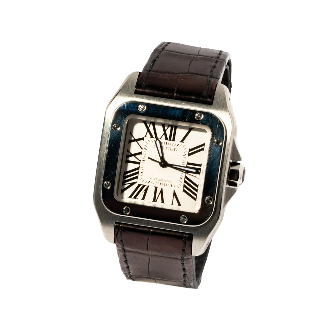 Cartier Santos 100 Stainless Steel Watch
