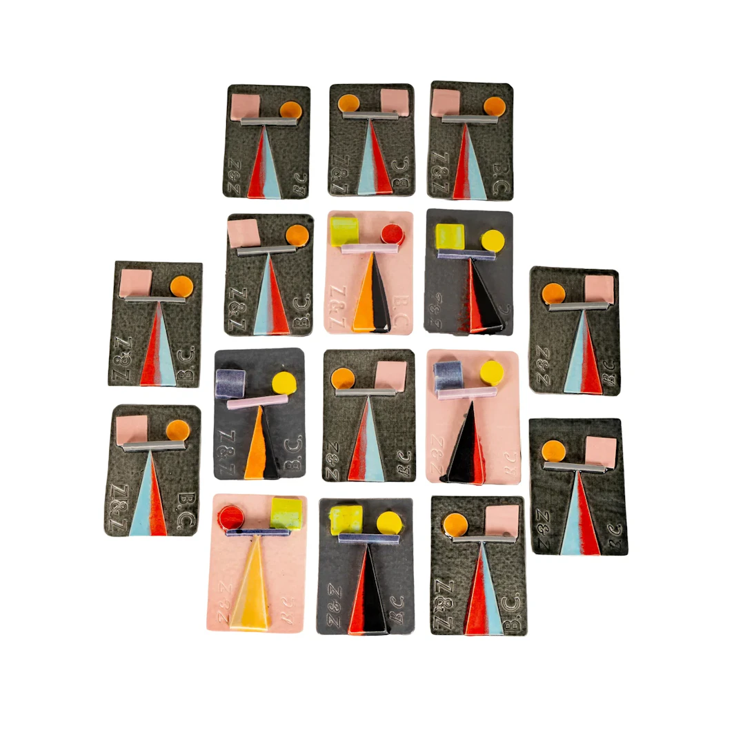 A Group of Fifteen Pins