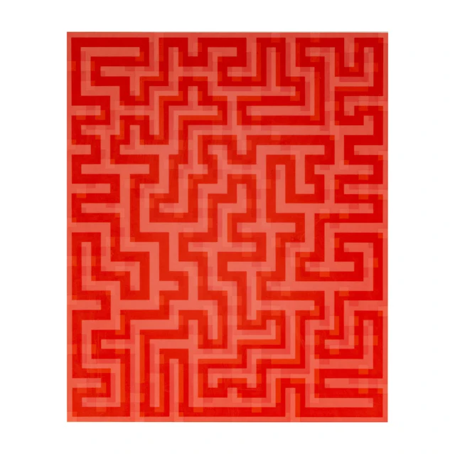 Anni Albers, American/German, 1899-1994, Red Meander