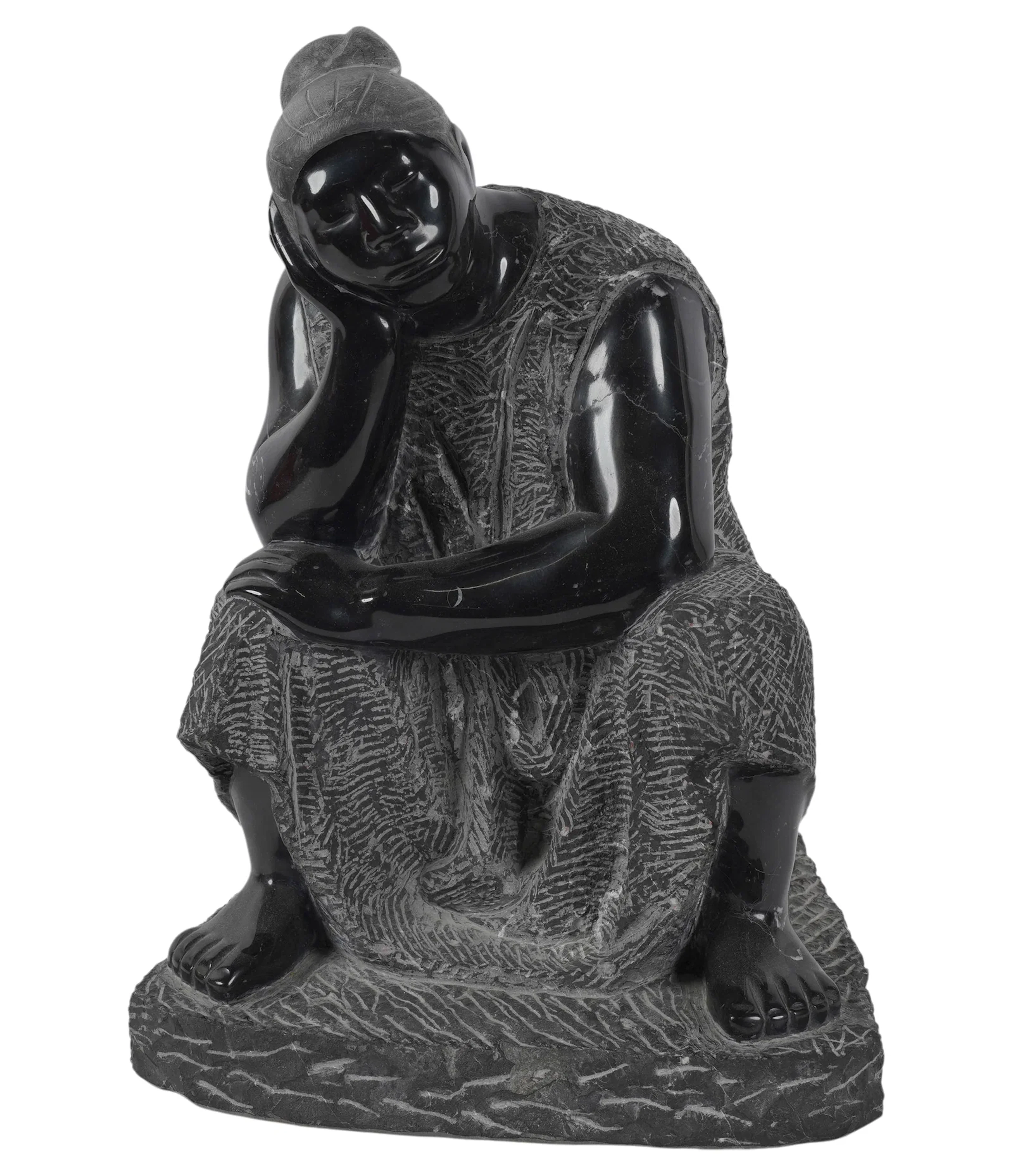 Gustavo Nequiz (Mexican 20/21st century): Seated Woman