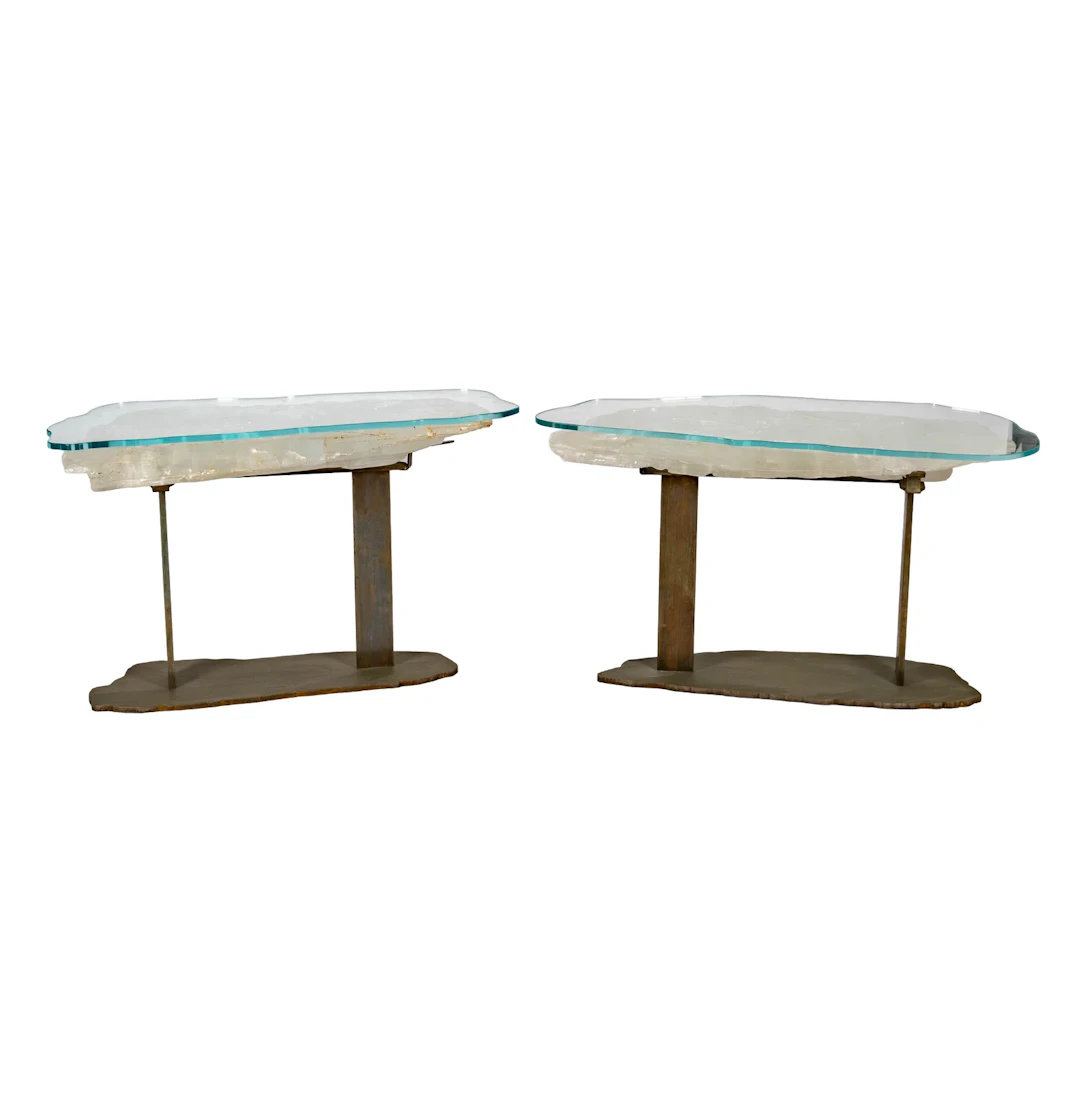 Pair of Brenda Houston End Tables