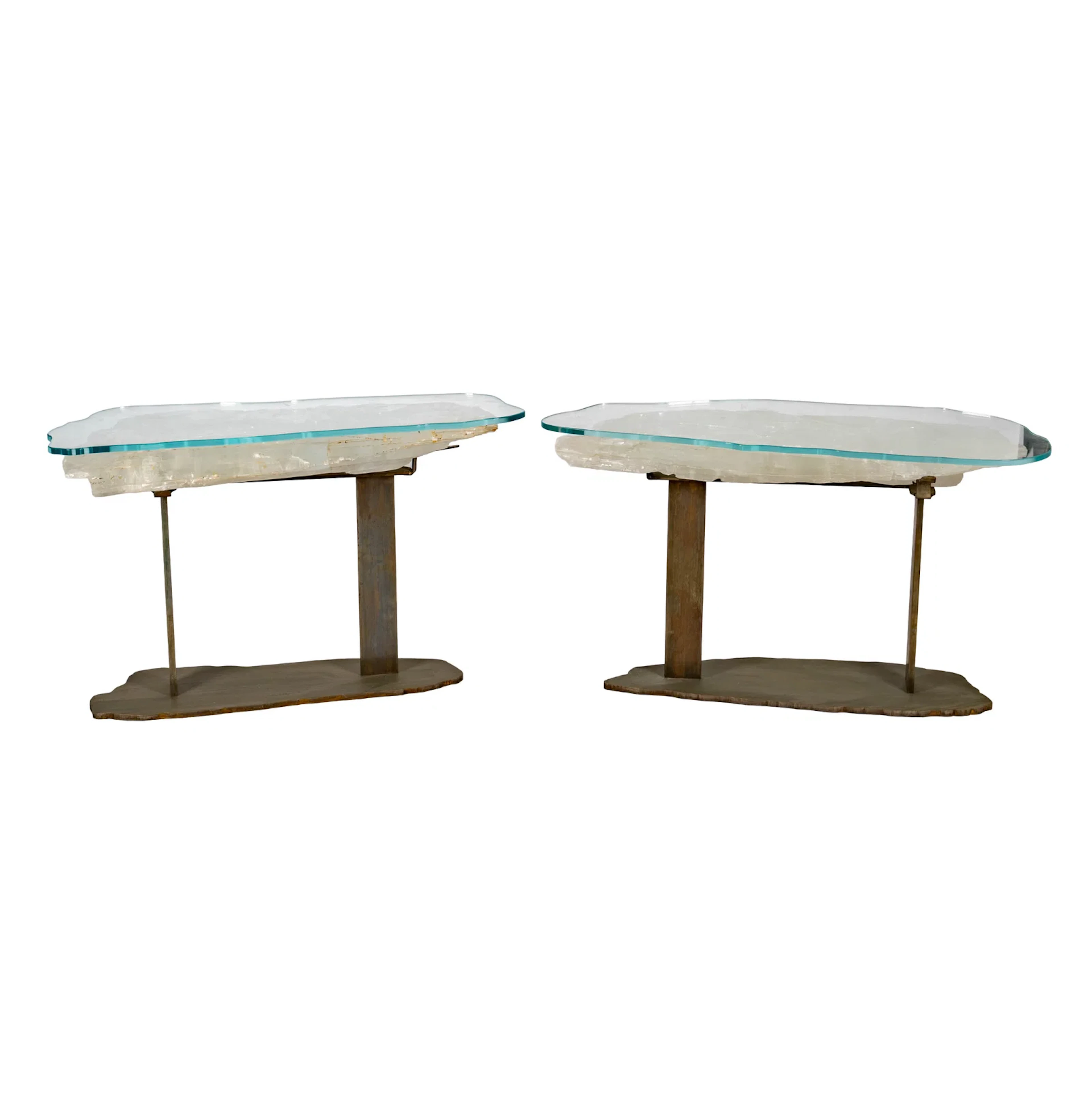 Pair of Brenda Houston End Tables