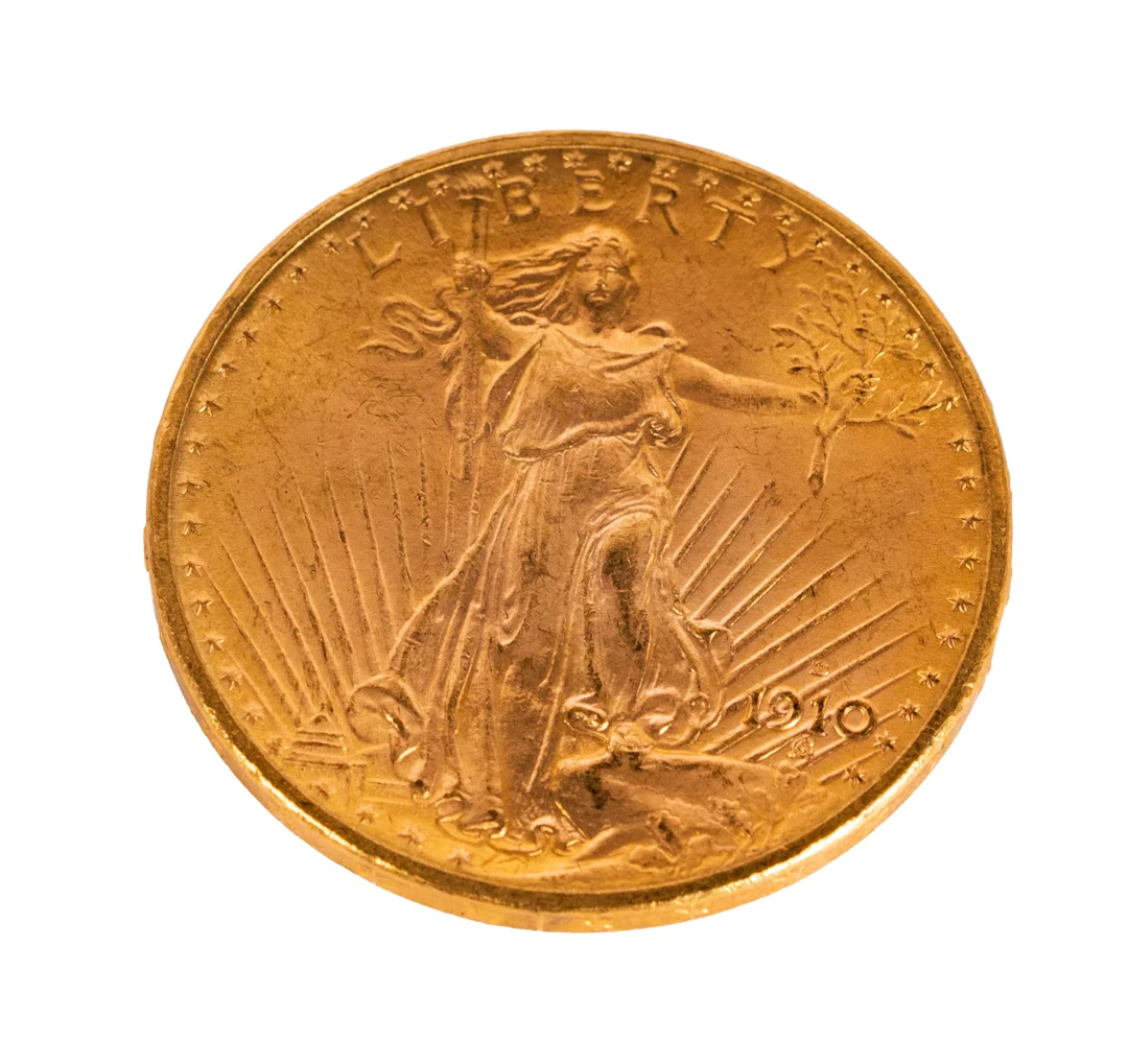 1910 US $20 Double Eagle Gold Coin