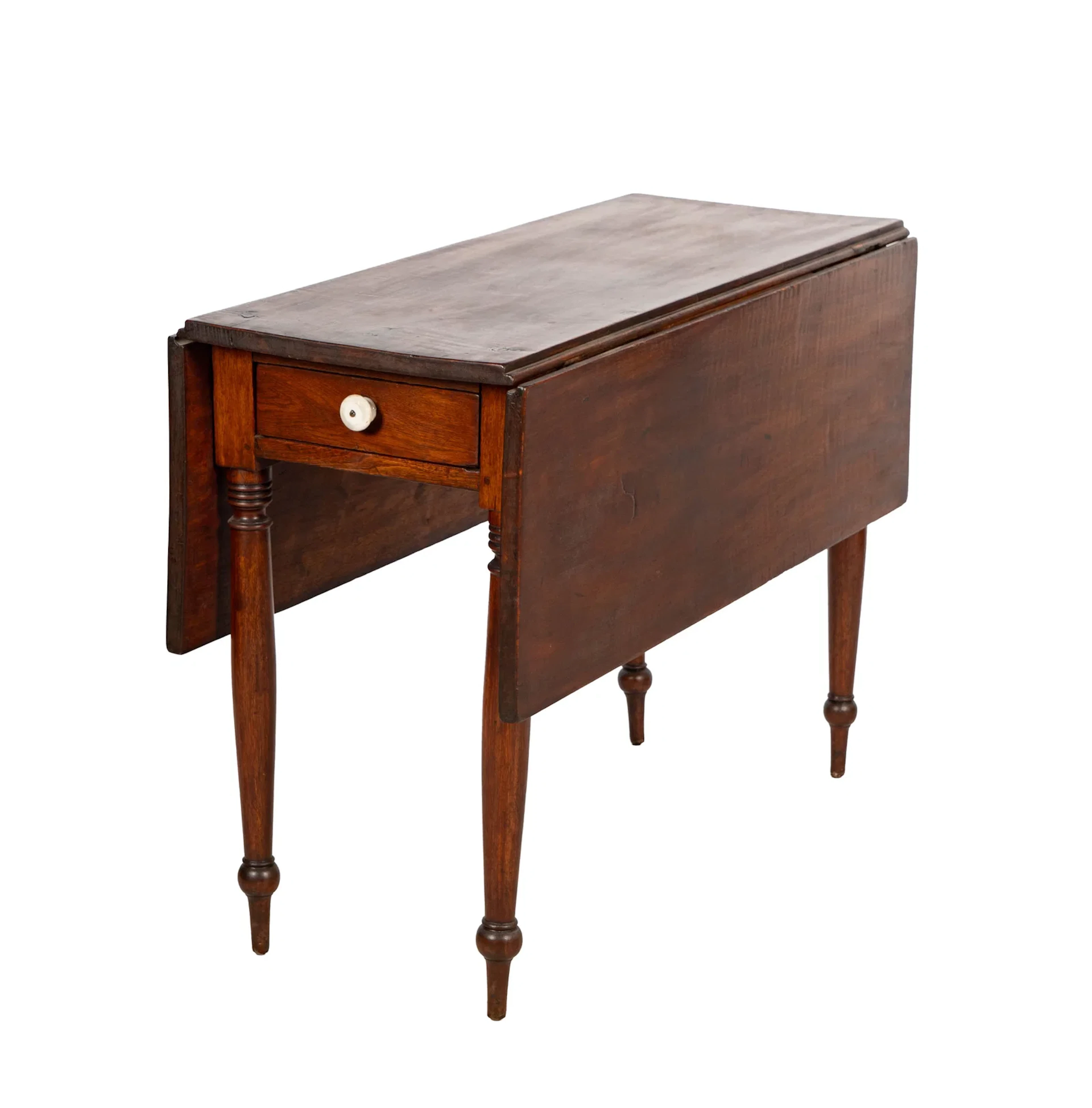 American Mahogany Drop-Leaf Table