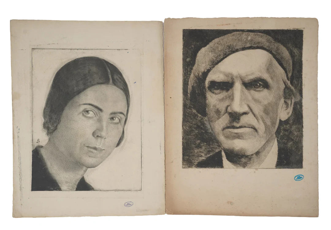A Pair of Etchings