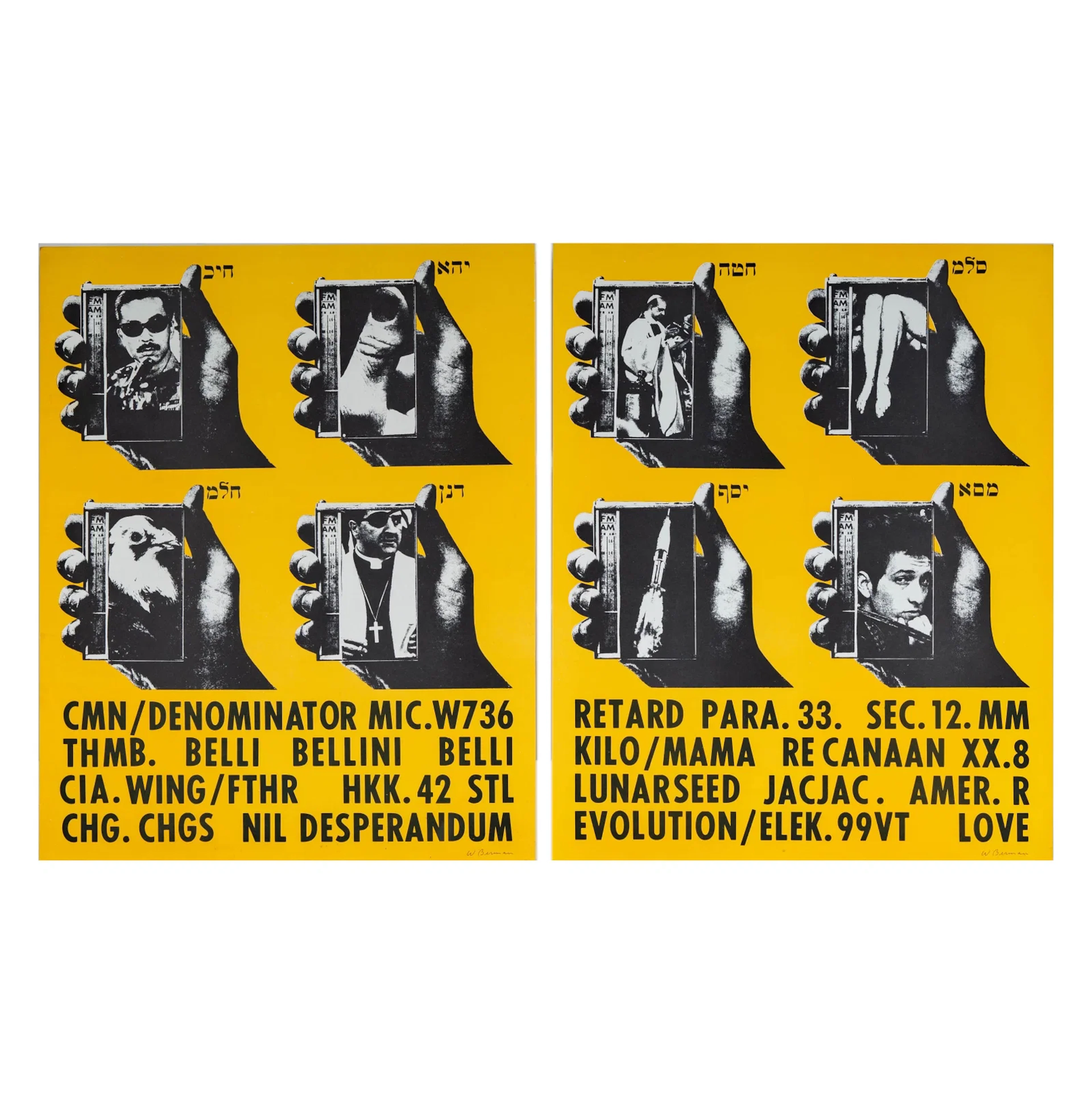 Two Signed Posters