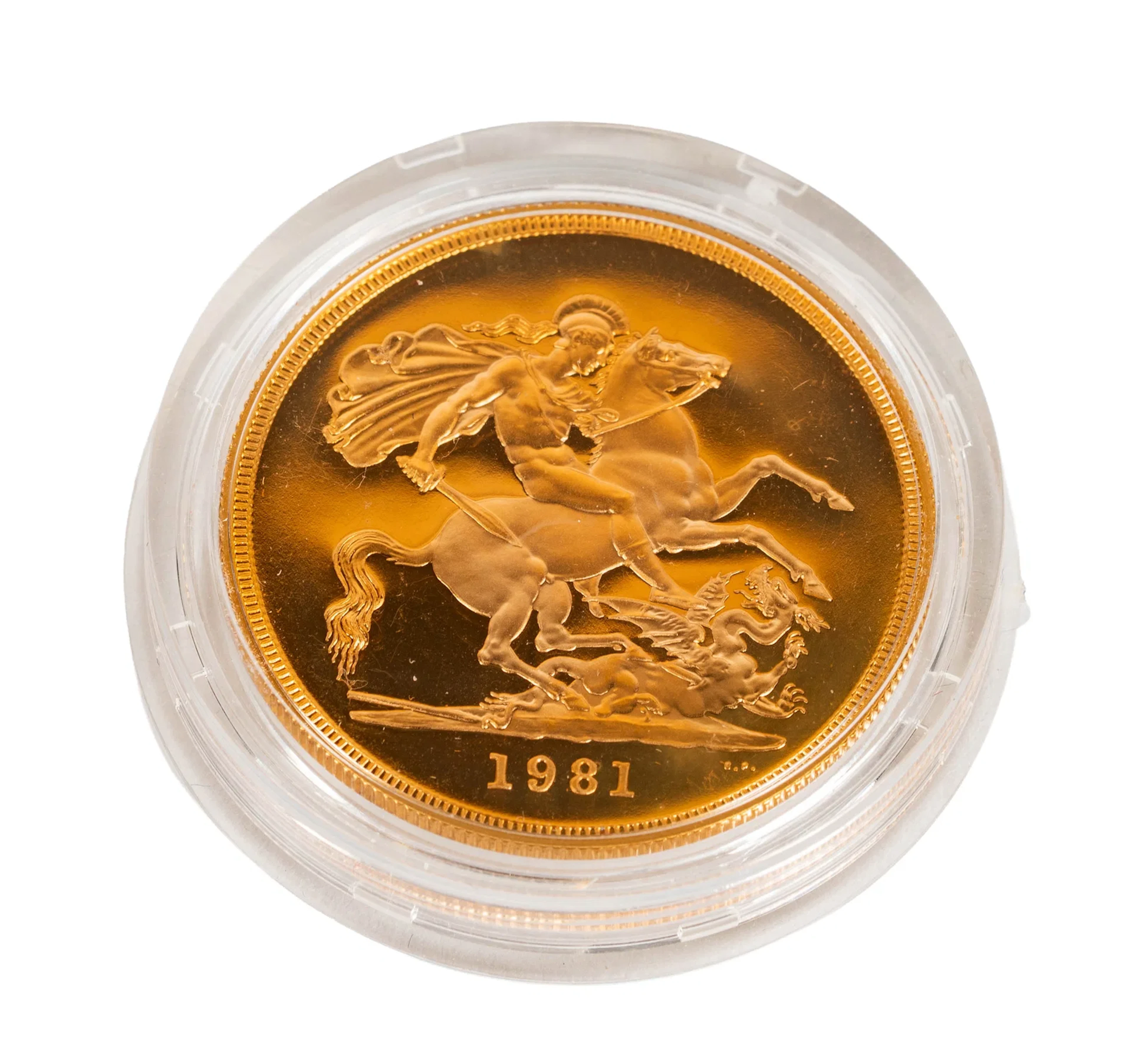 1981 Gt. Britain Quintuple Gold Sovereign