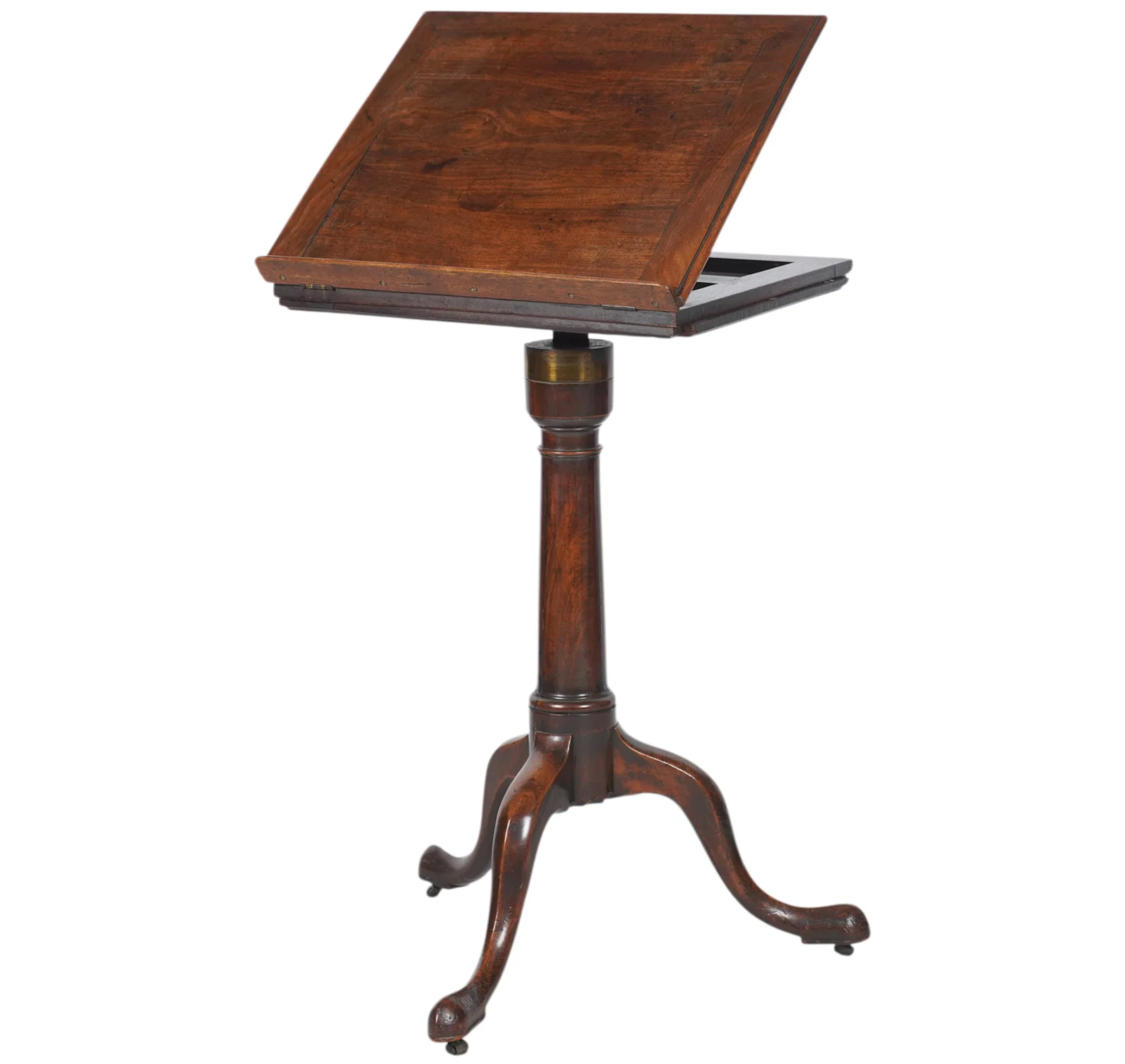 A Georgian Mahogany Book Stand